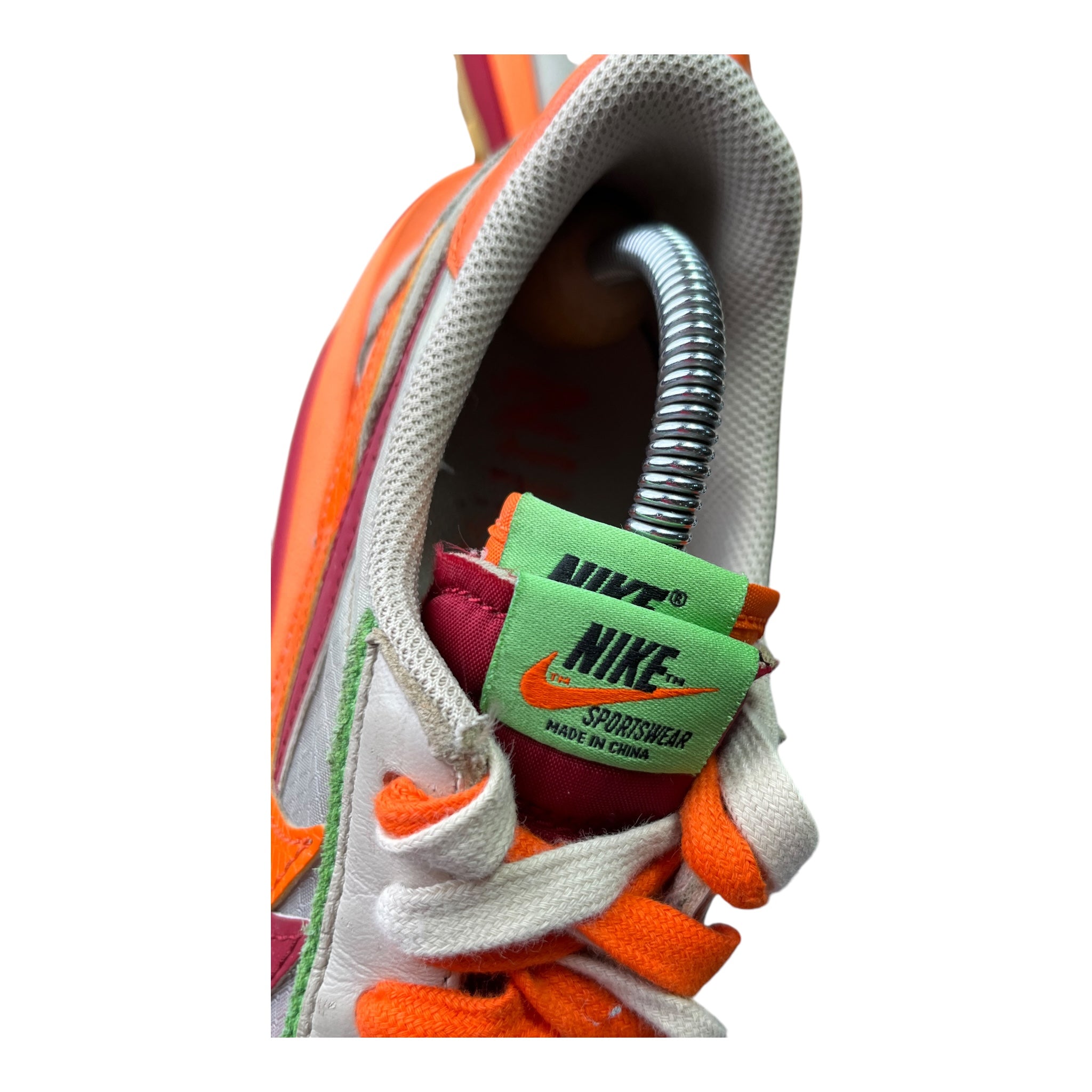 Nike LD Waffle Sacai Clot Net Orange Blaze (44.5EU)