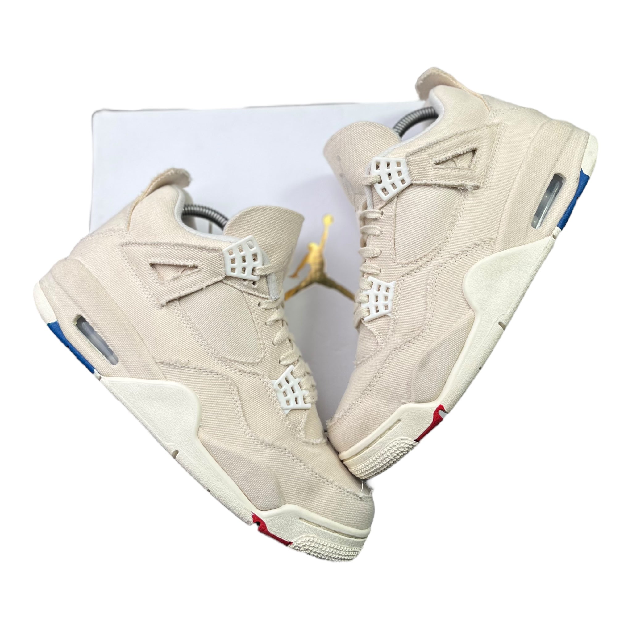 Jordan 4 Retro Sail Blanck Canvas (40EU)