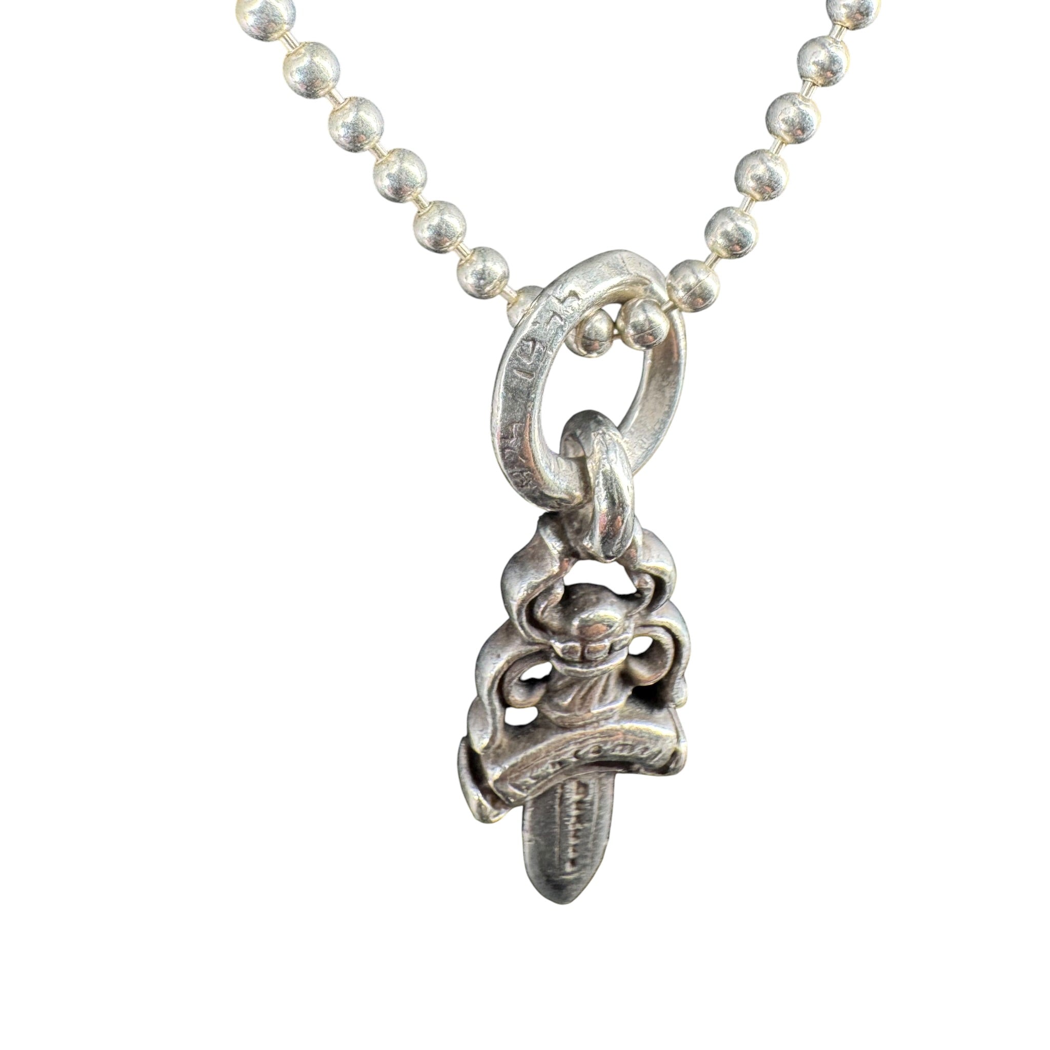 Chaîne et Pendentif Chrome Hearts Argent 925