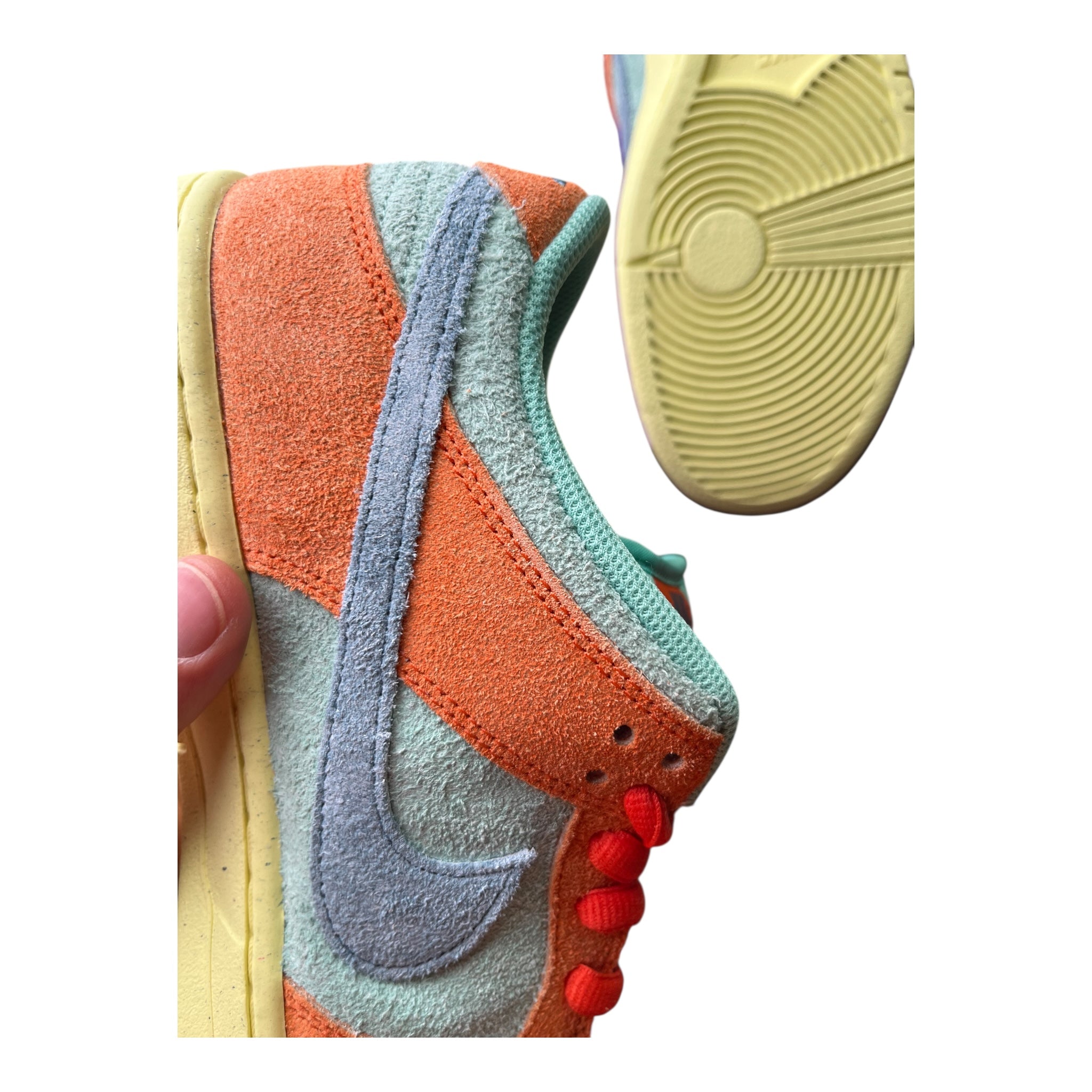 Nike Dunk Low Sb Orange Emerald Rise (44EU)