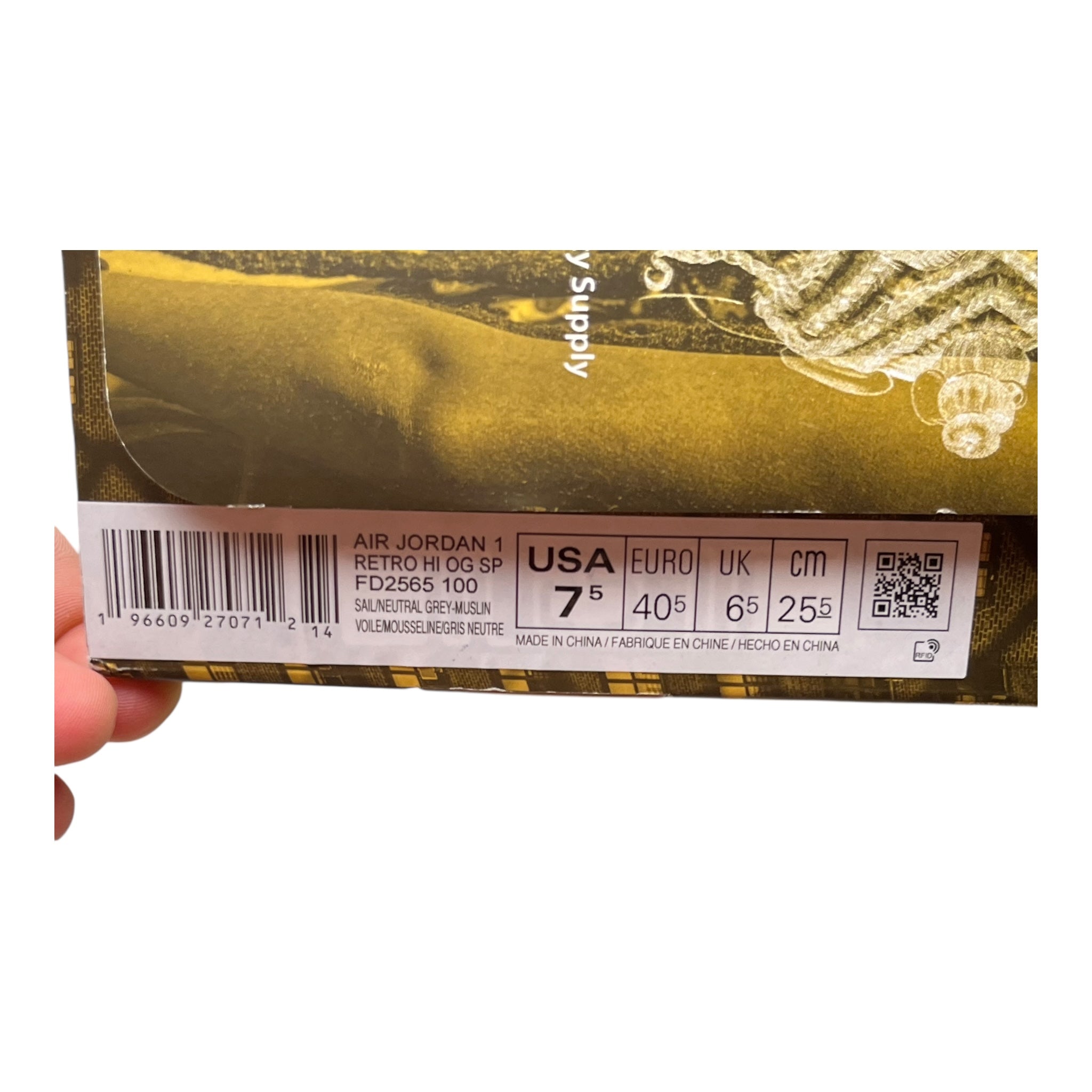 Jordan 1 Retro High OG SP Union LA Bephies Beauty Supply Sommer '96 (40.5EU)