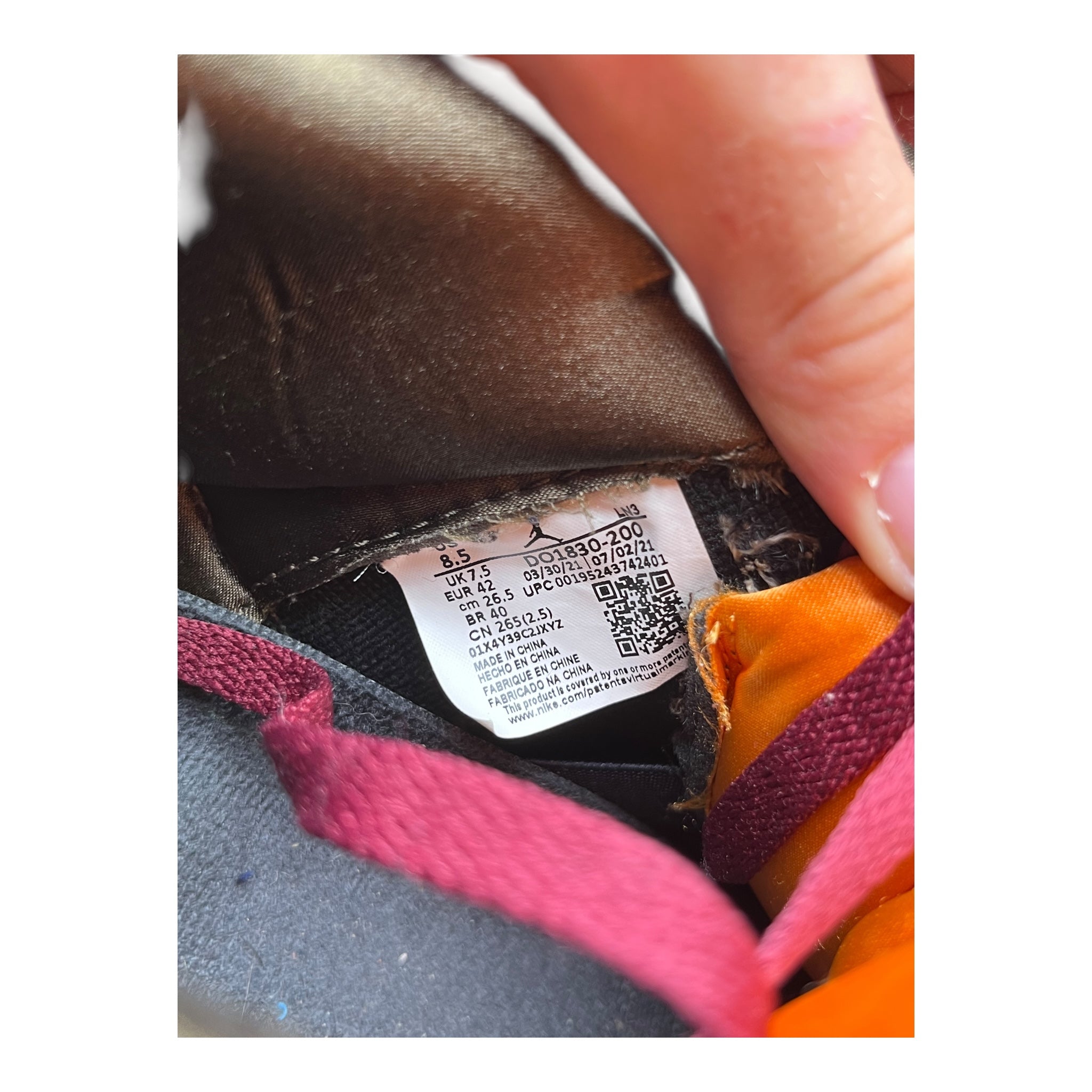 Jordan 3 Retro Patchwork Camo (42EU)