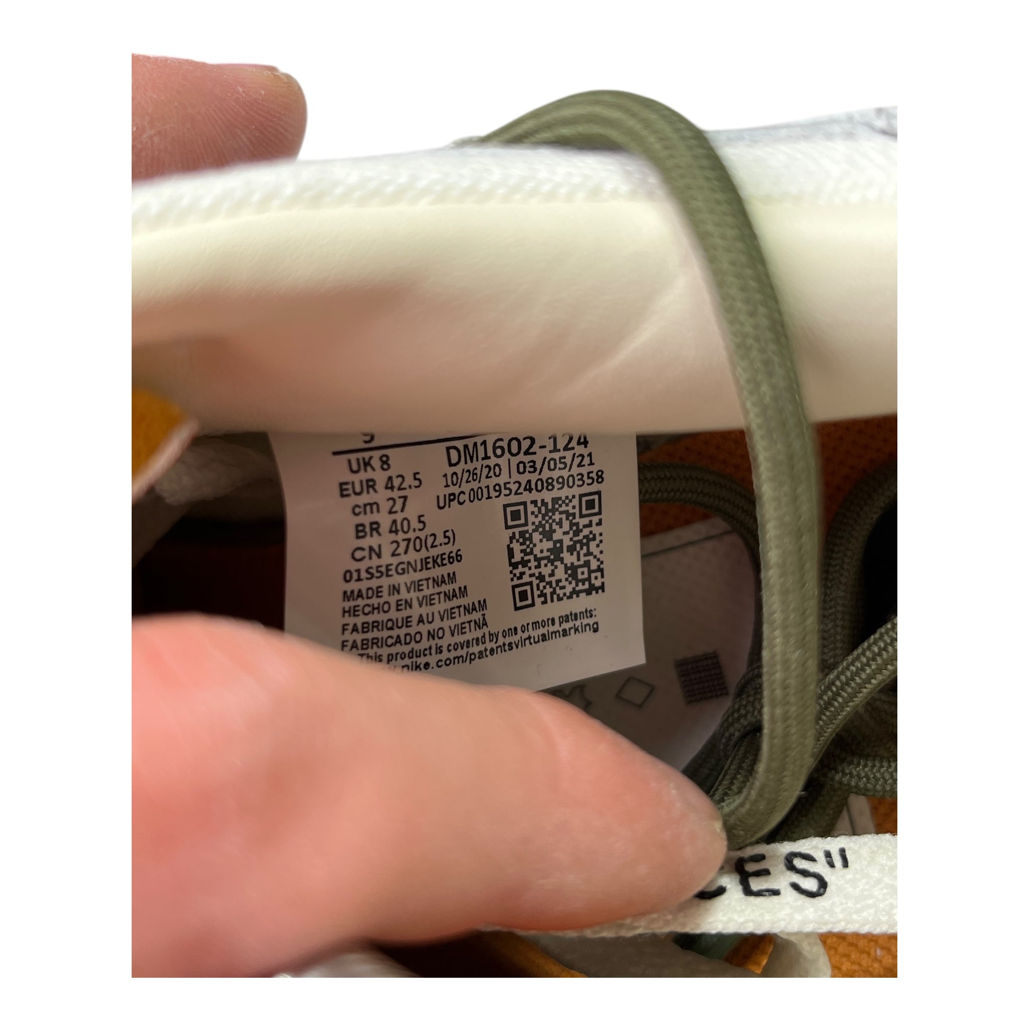 Nike Dunk Low Off-White Lot 22 (42.5EU)
