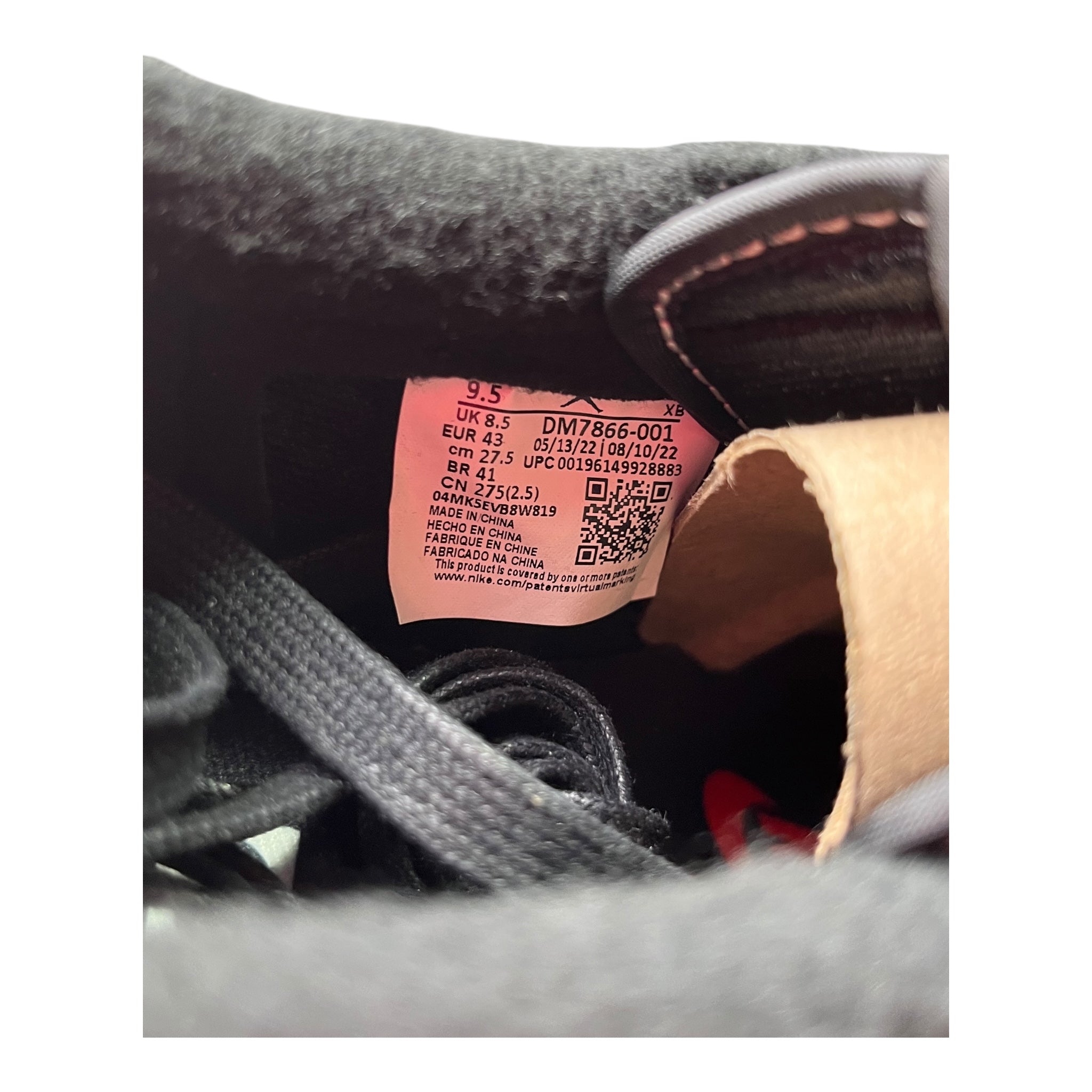 Jordan 1 Low SP Travis Scott Black Phantom (43EU)