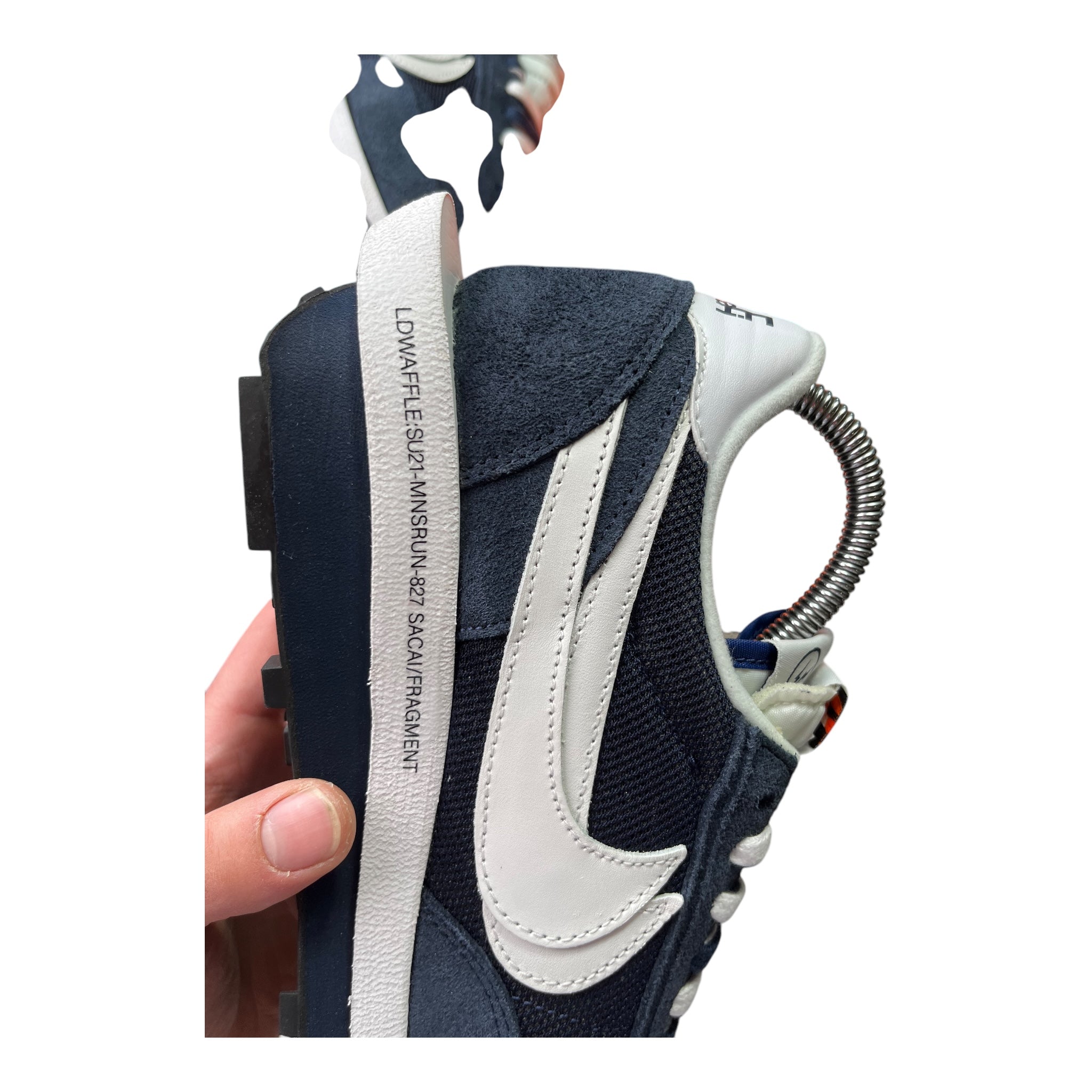 Nike LD Waffle Sacai Fragment Blau (42EU)