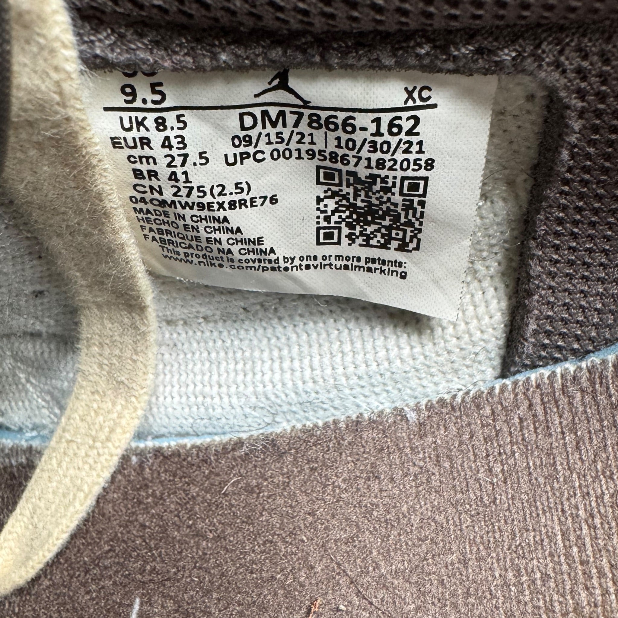 Jordan One Low Travis Scott Reverse Mocha (43EU)