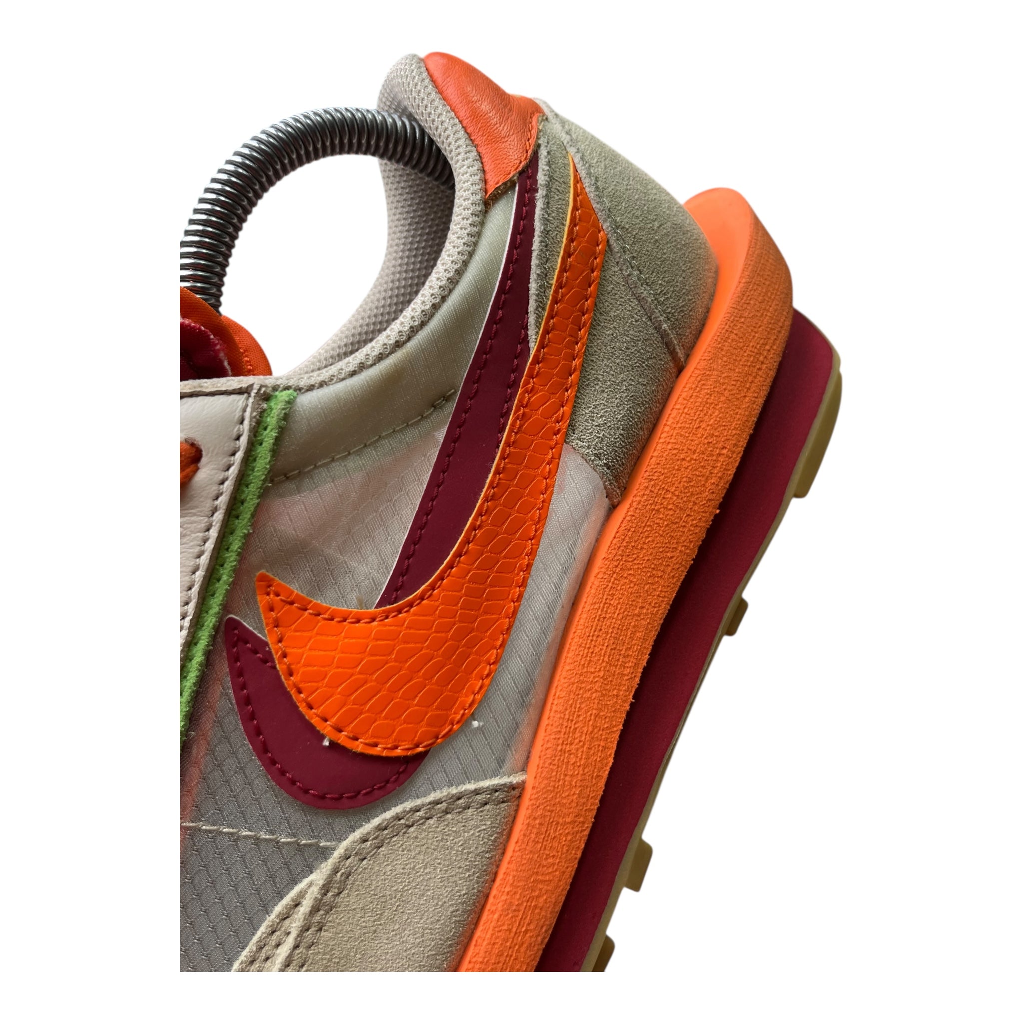 Nike LD Waffle Sacai Clot Net Orange Blaze (40.5EU)