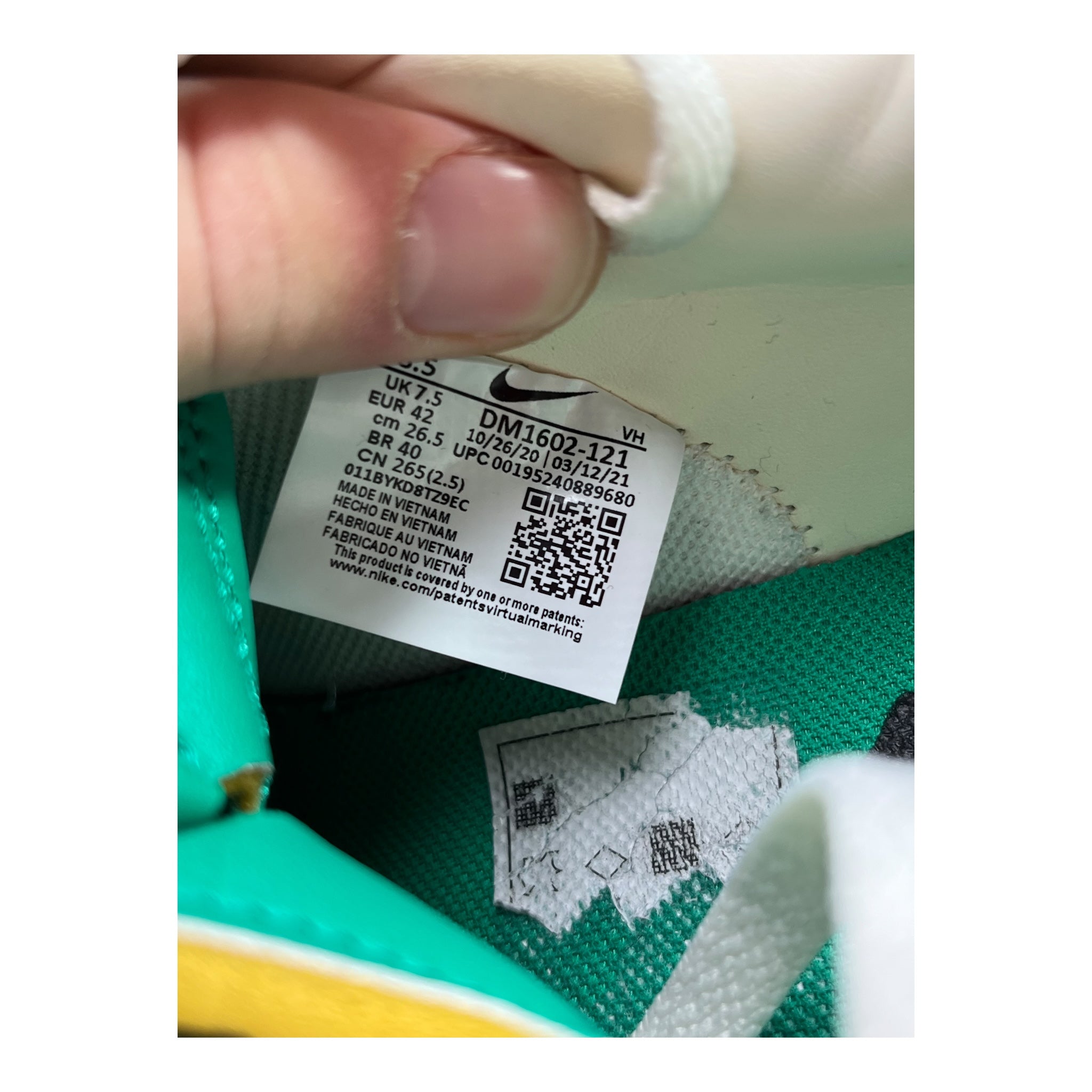 Nike Dunk Low Off-White Lot 25 (42EU)