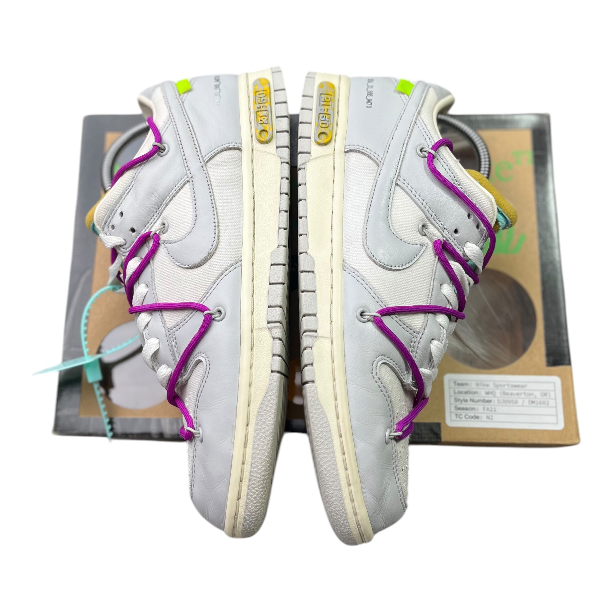 Nike Dunk Low Off-White Lot 21 (43EU)