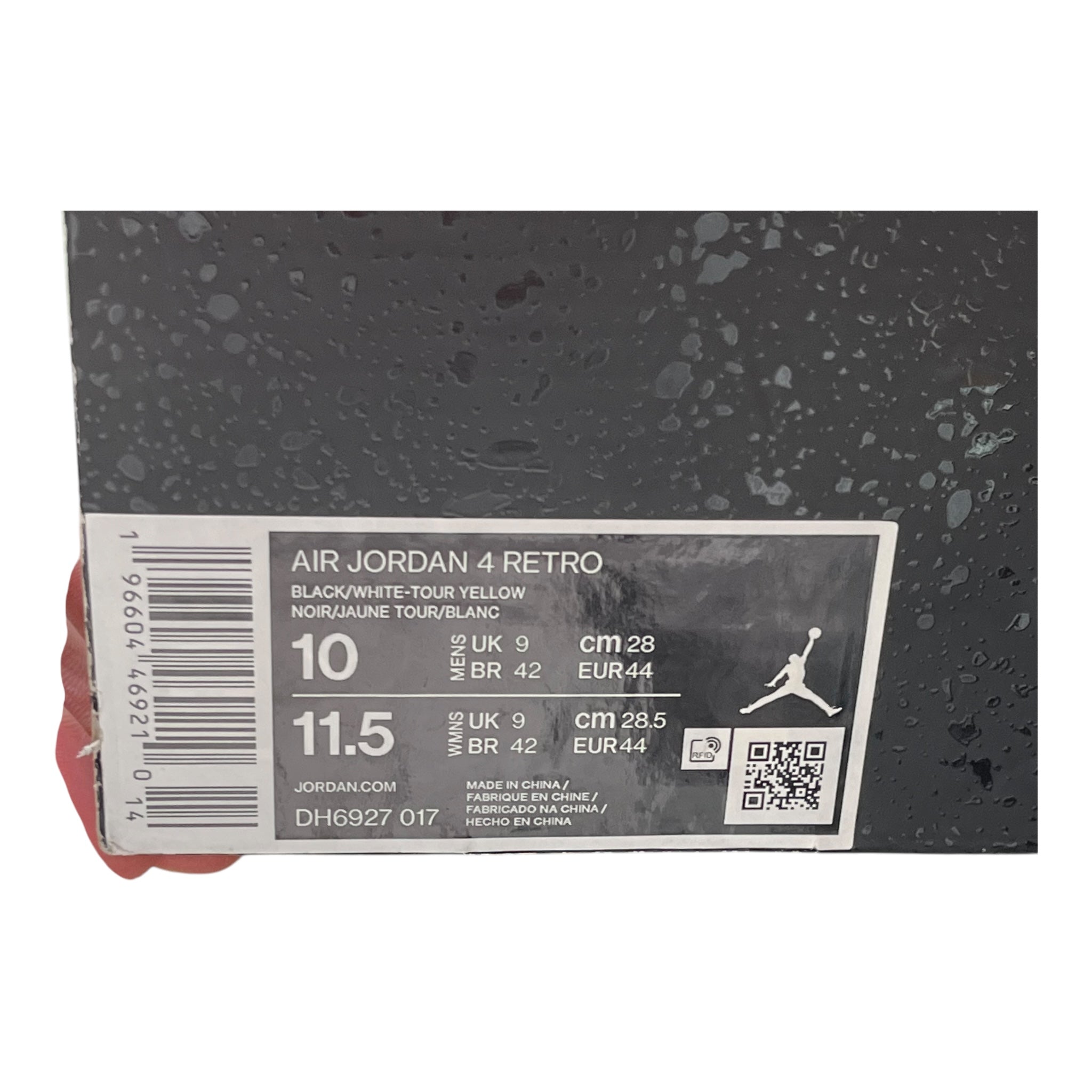 Jordan 4 Retro Gelb Donner (44EU)