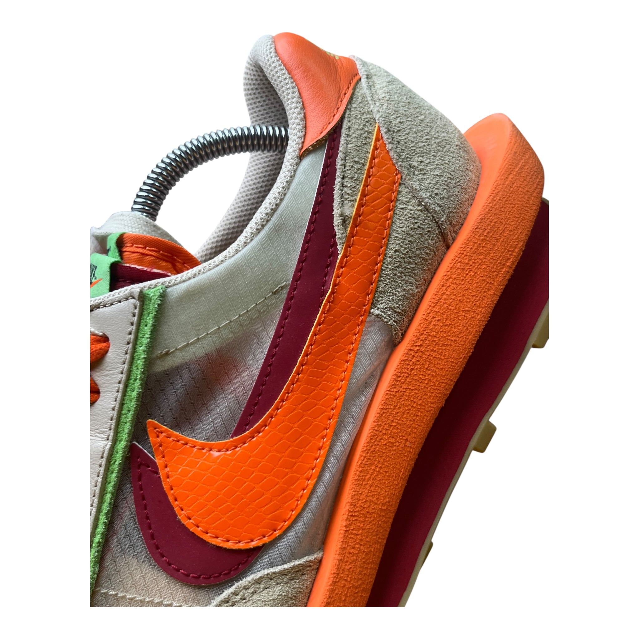Nike LD Waffle Sacai Clot Net Orange Blaze (42.5EU)