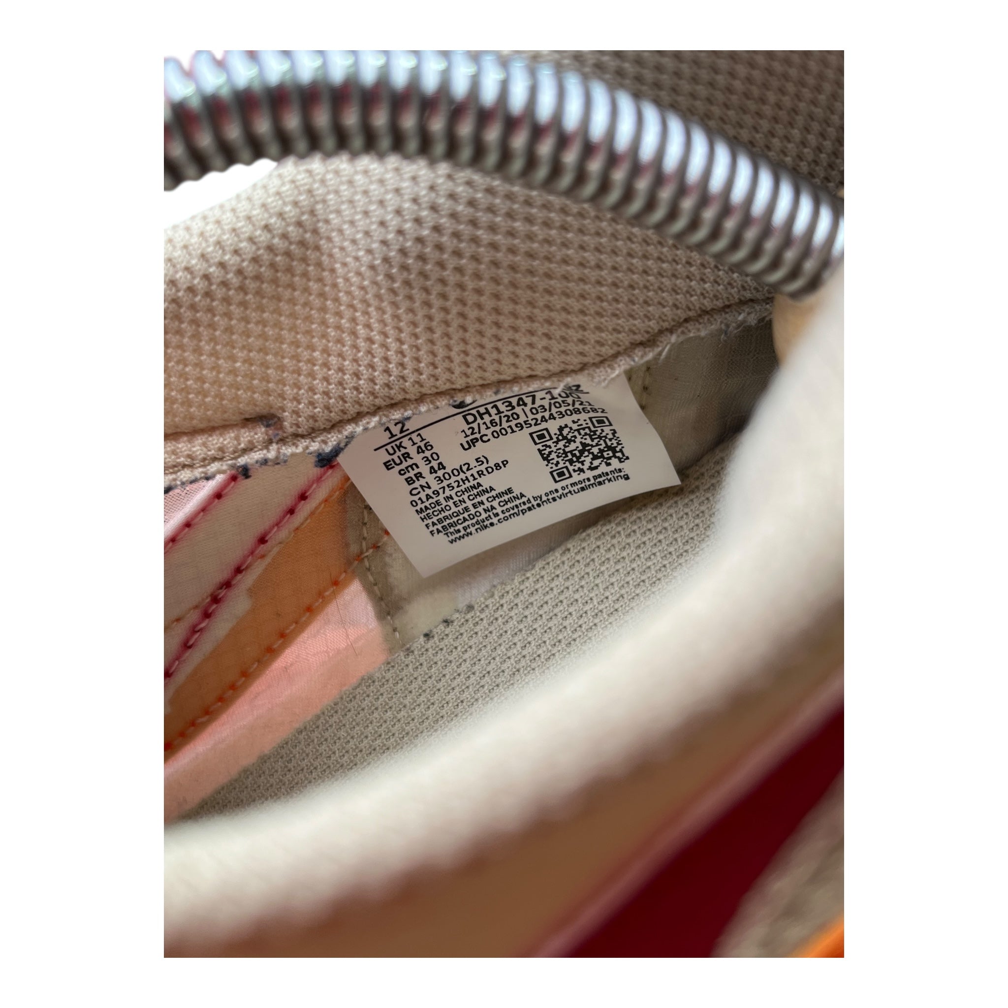 Nike LD Waffle Sacai Clot Net Orange Blaze (46EU)