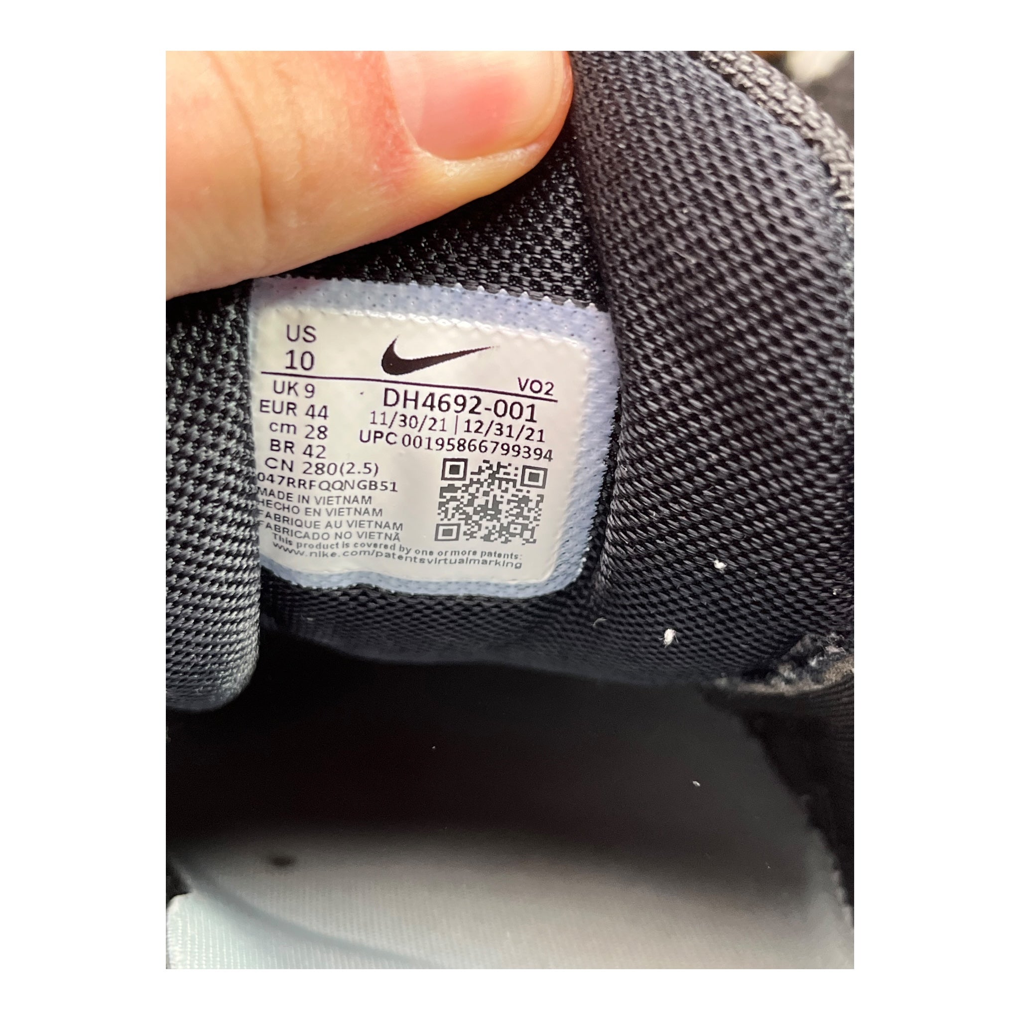 Nike Hot Step Air Terra Drake NOCTA Schwarz (44EU)