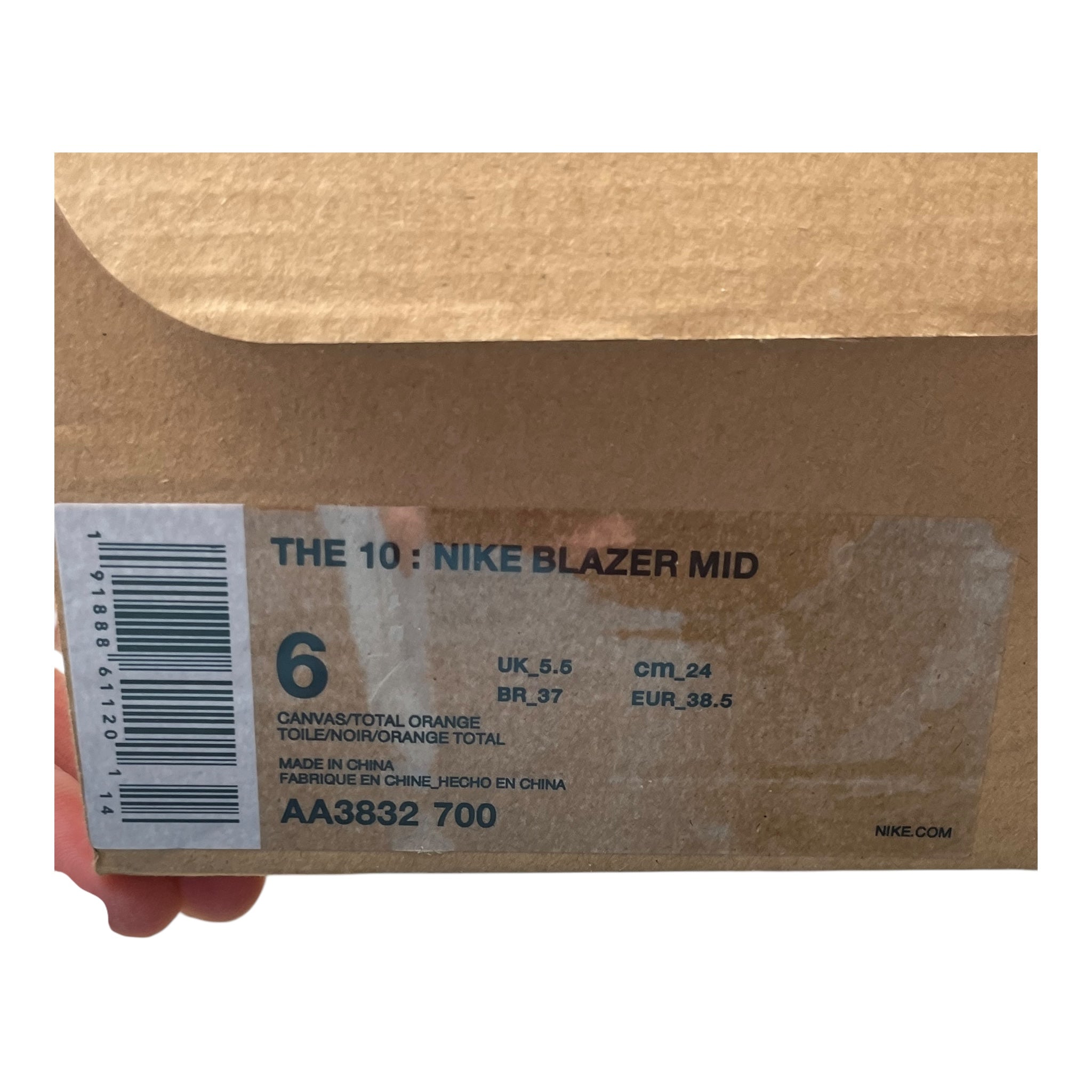 Nike Blazer Mid Off-White All Hallow’s Eve (38.5EU)