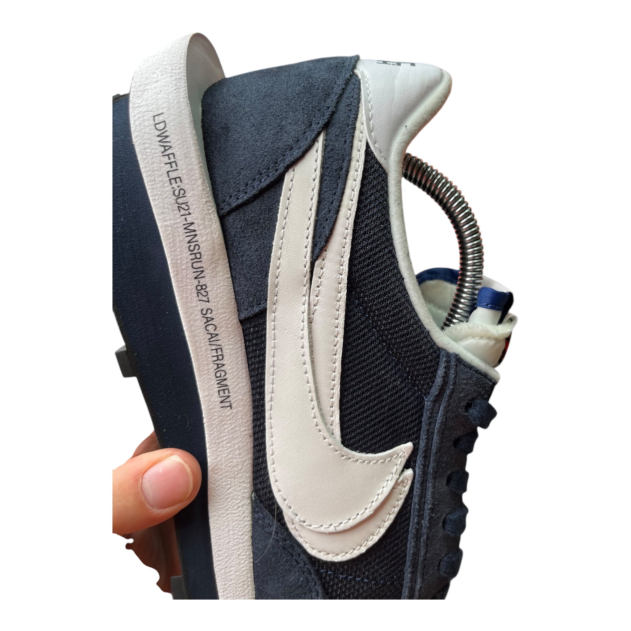 Nike LD Waffle Sacai Fragment Blau (45EU)
