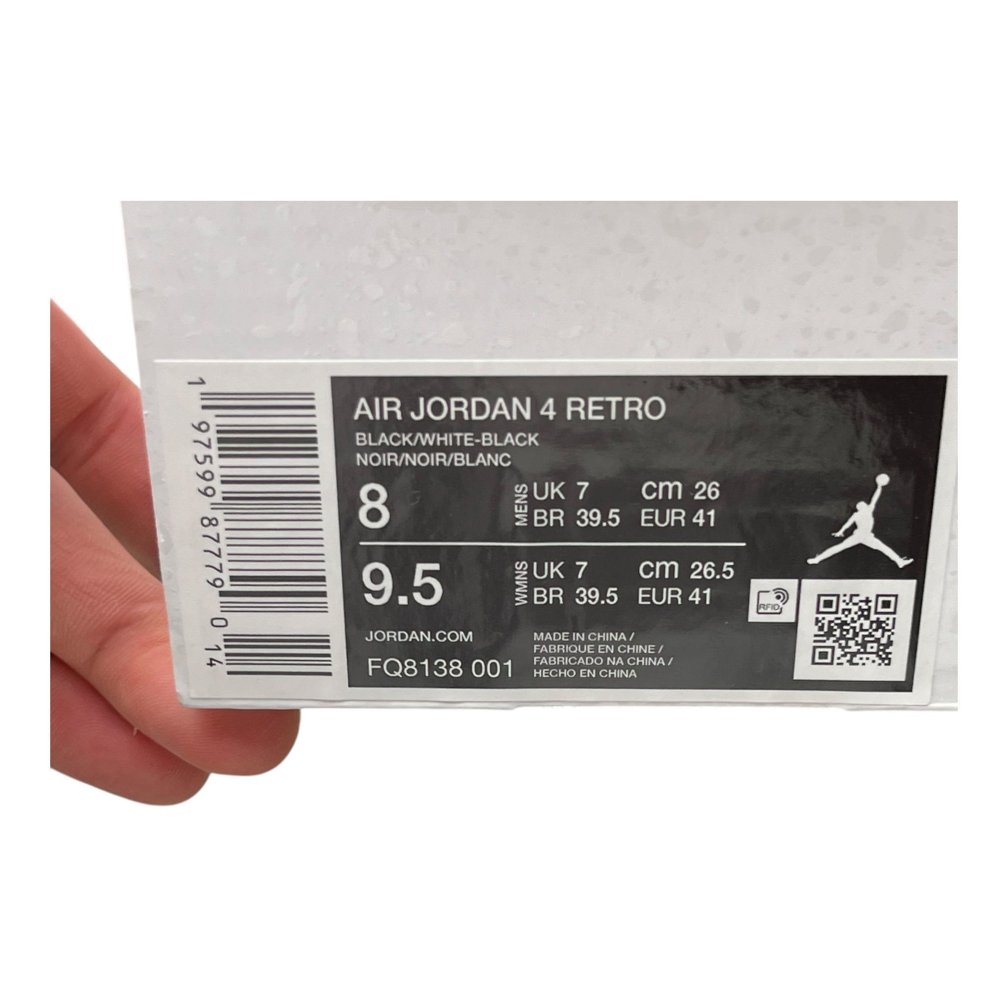 Jordan 4 White Thunder (41EU)