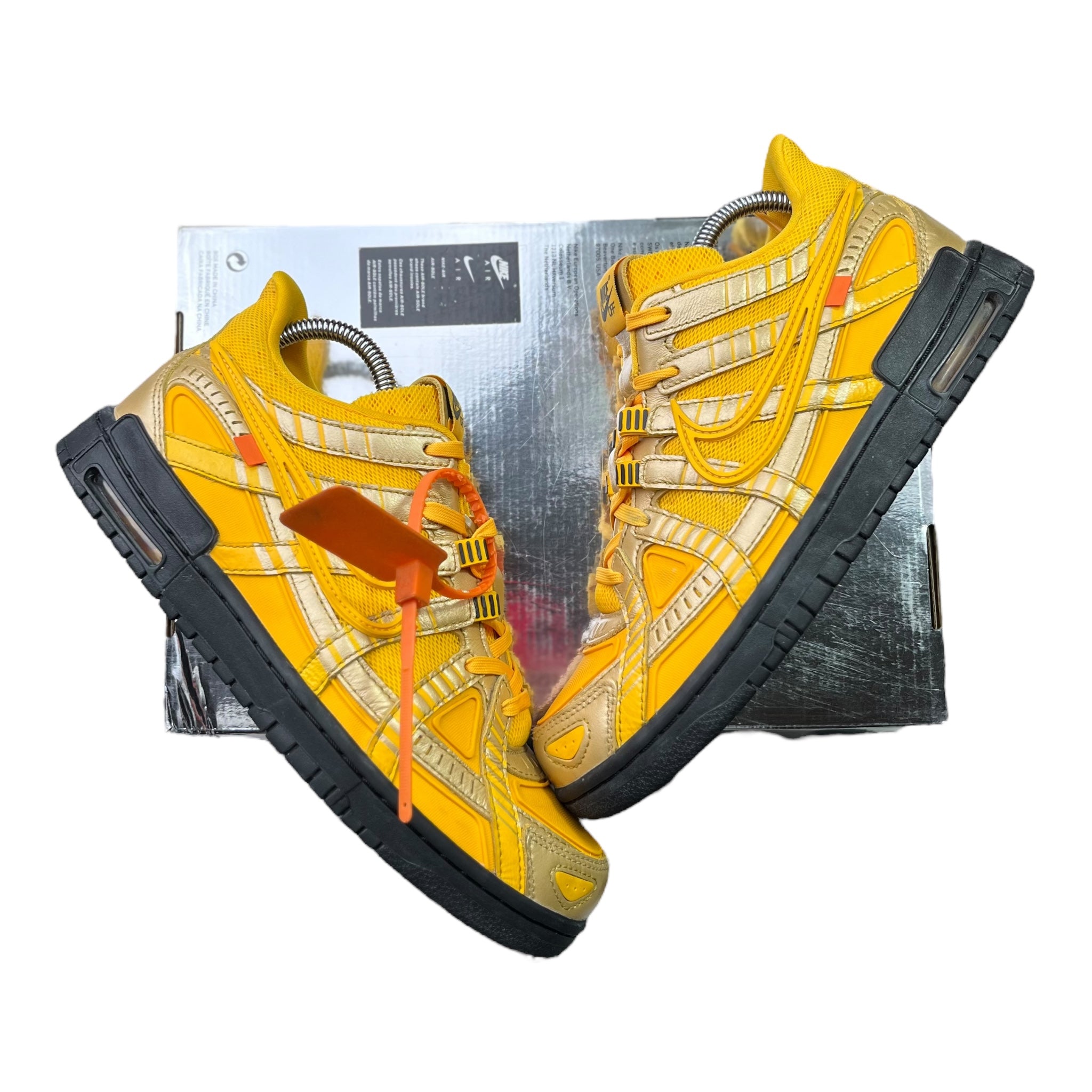 Nike Dunk Low Rubber Off-White University Gold (41EU)
