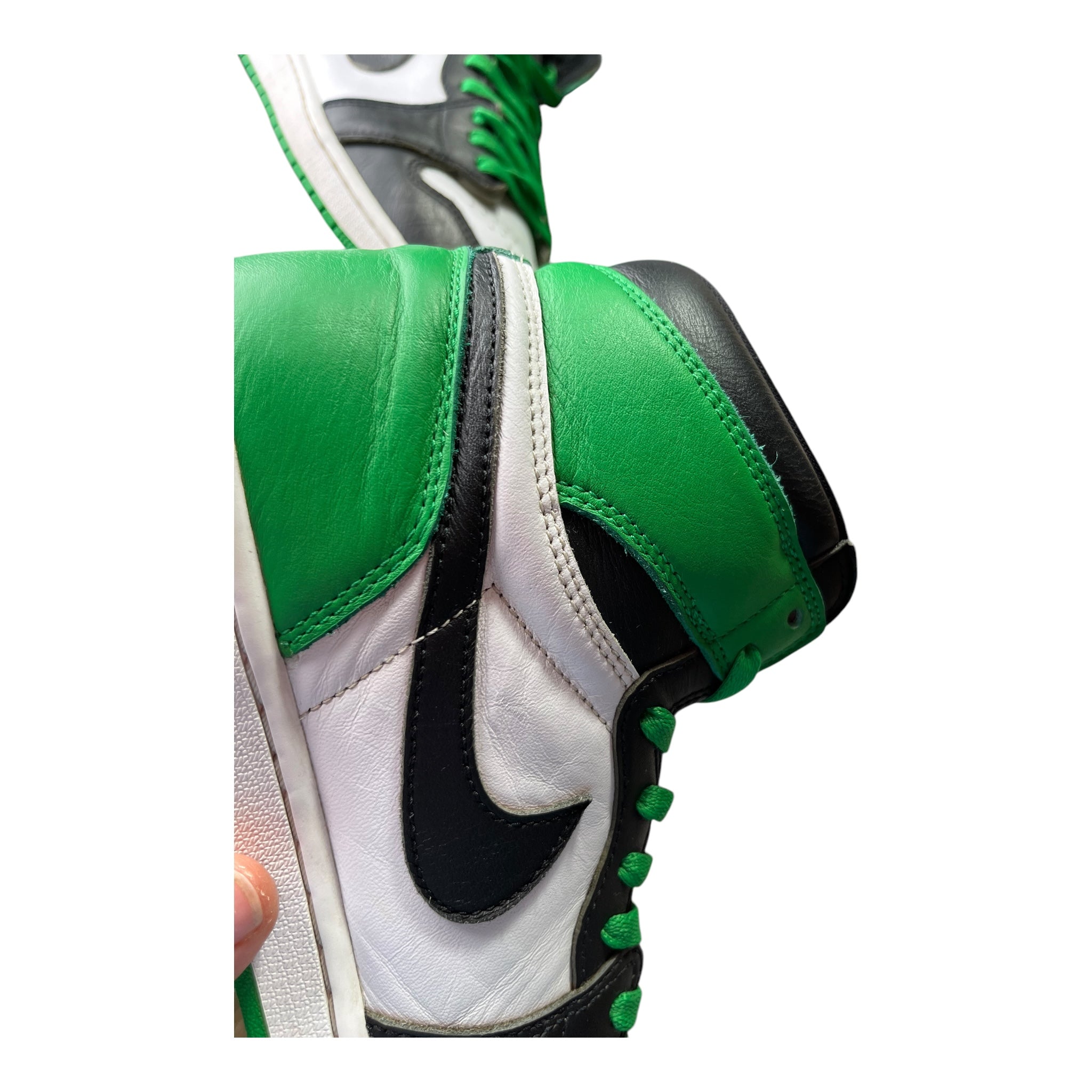 Jordan 1 Retro High OG Lucky Green (45 EU)