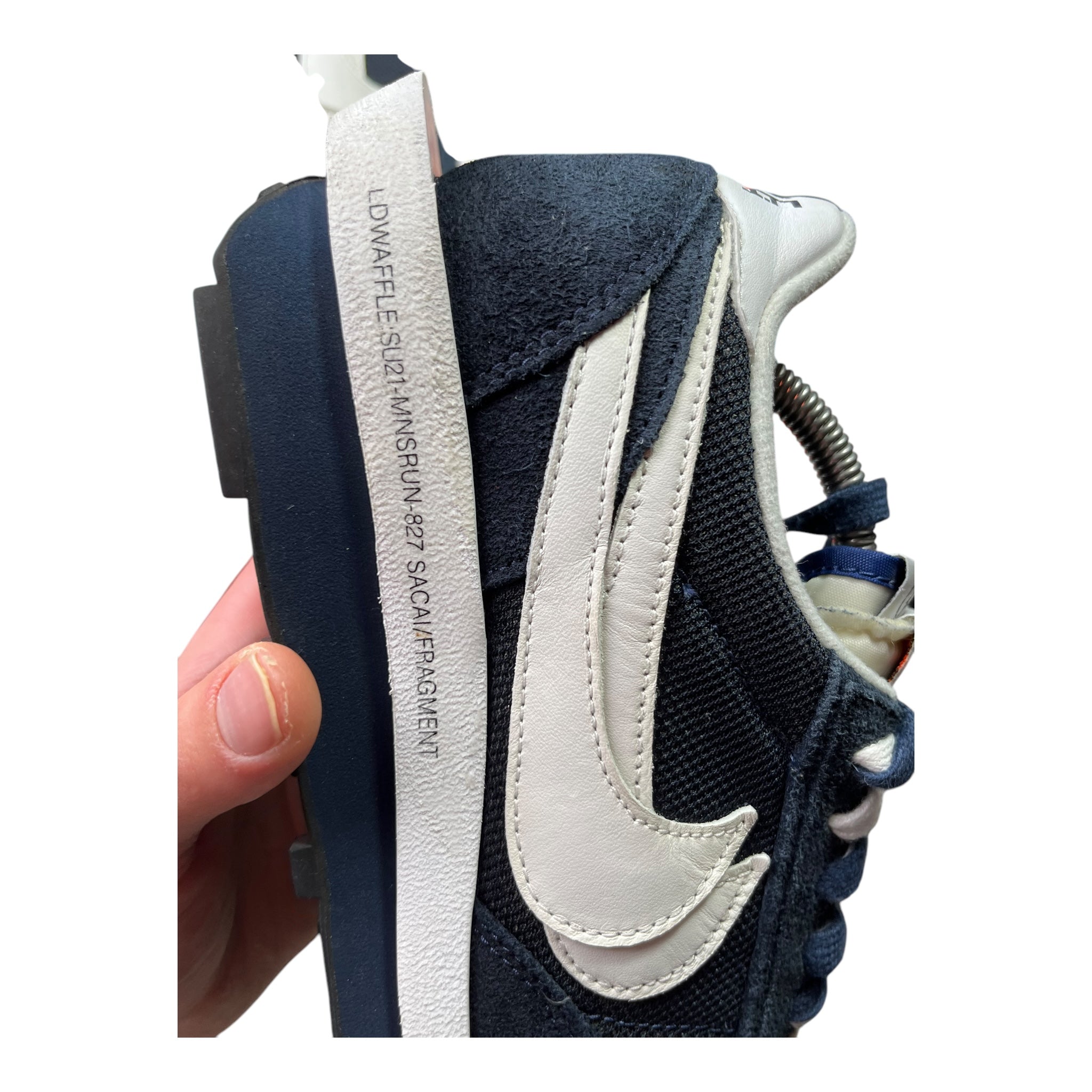 Nike LD Waffle Sacai Fragment Blau (43EU)