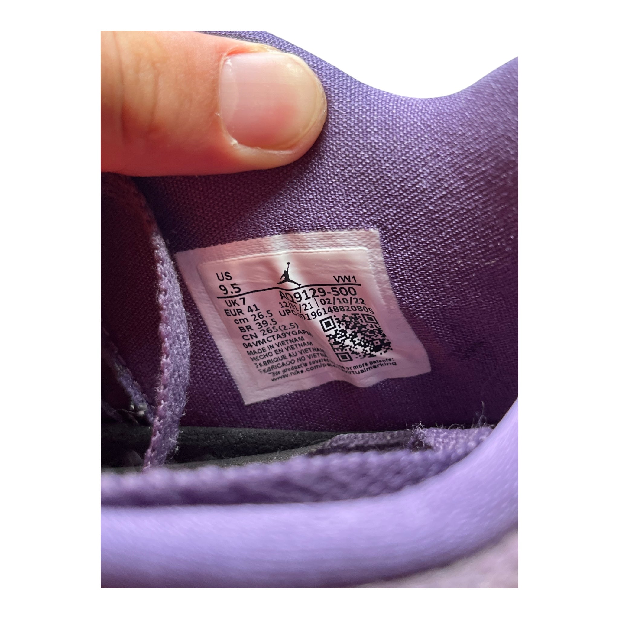 Jordan 4 Canyon Purple (41EU)