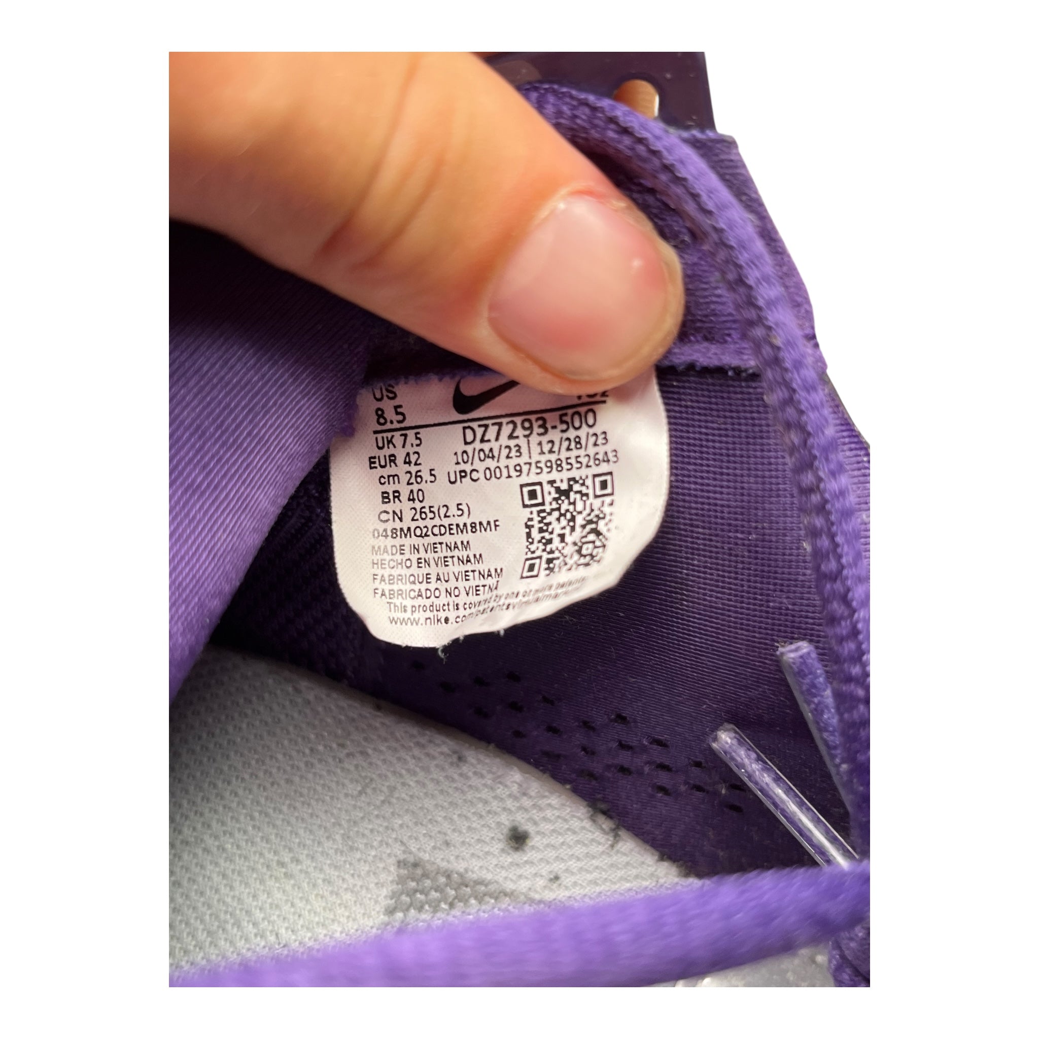 Nike Hot Step 2 Drake Nocta Eggplant (42EU)