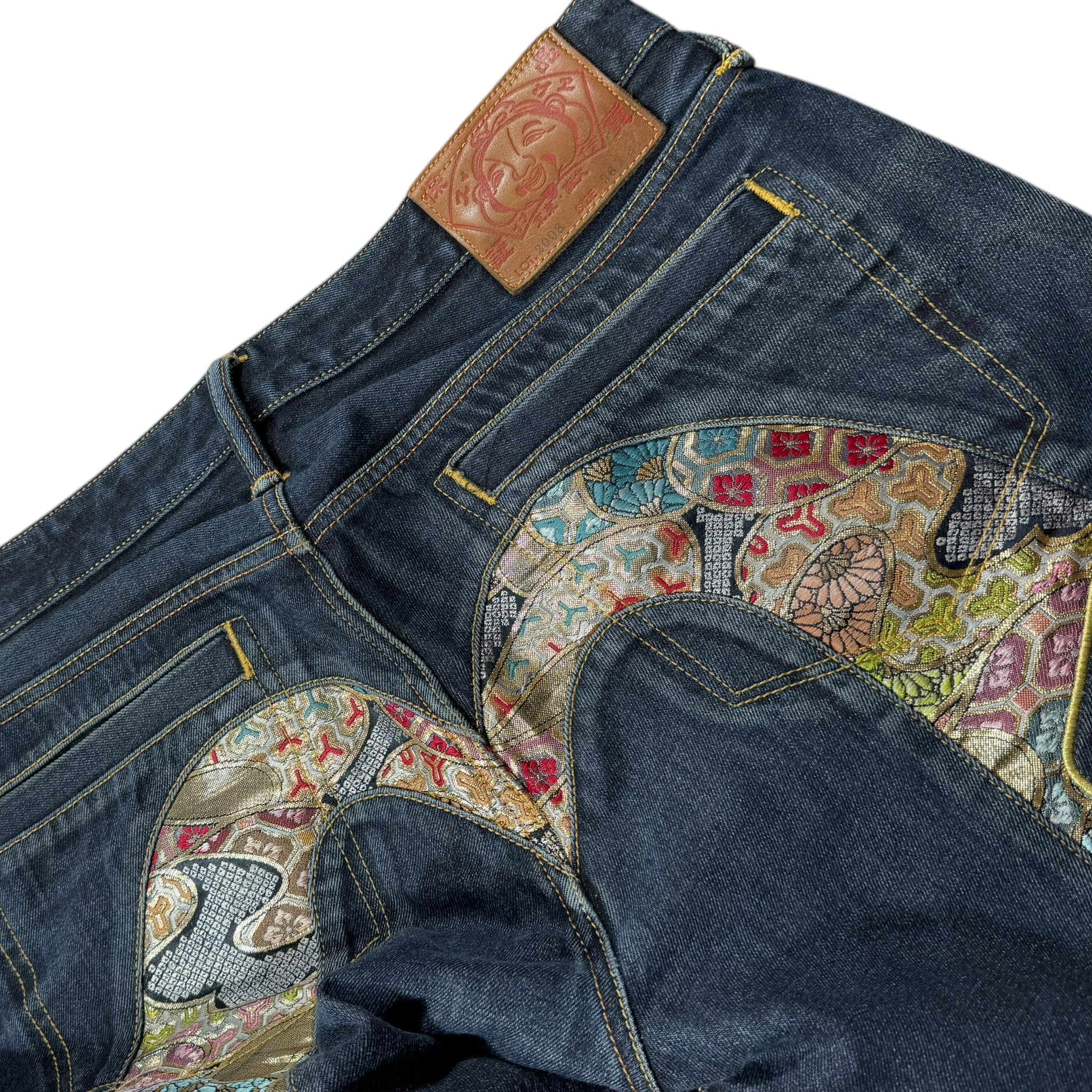 Jean baggy Evisu daicock (L)