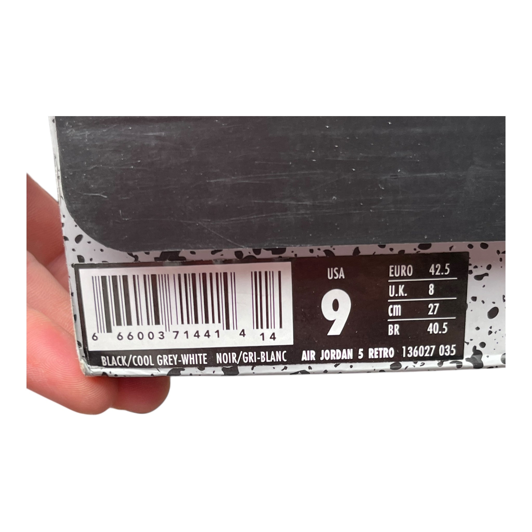 Jordan 5 Retro Oreo (42,5EU)