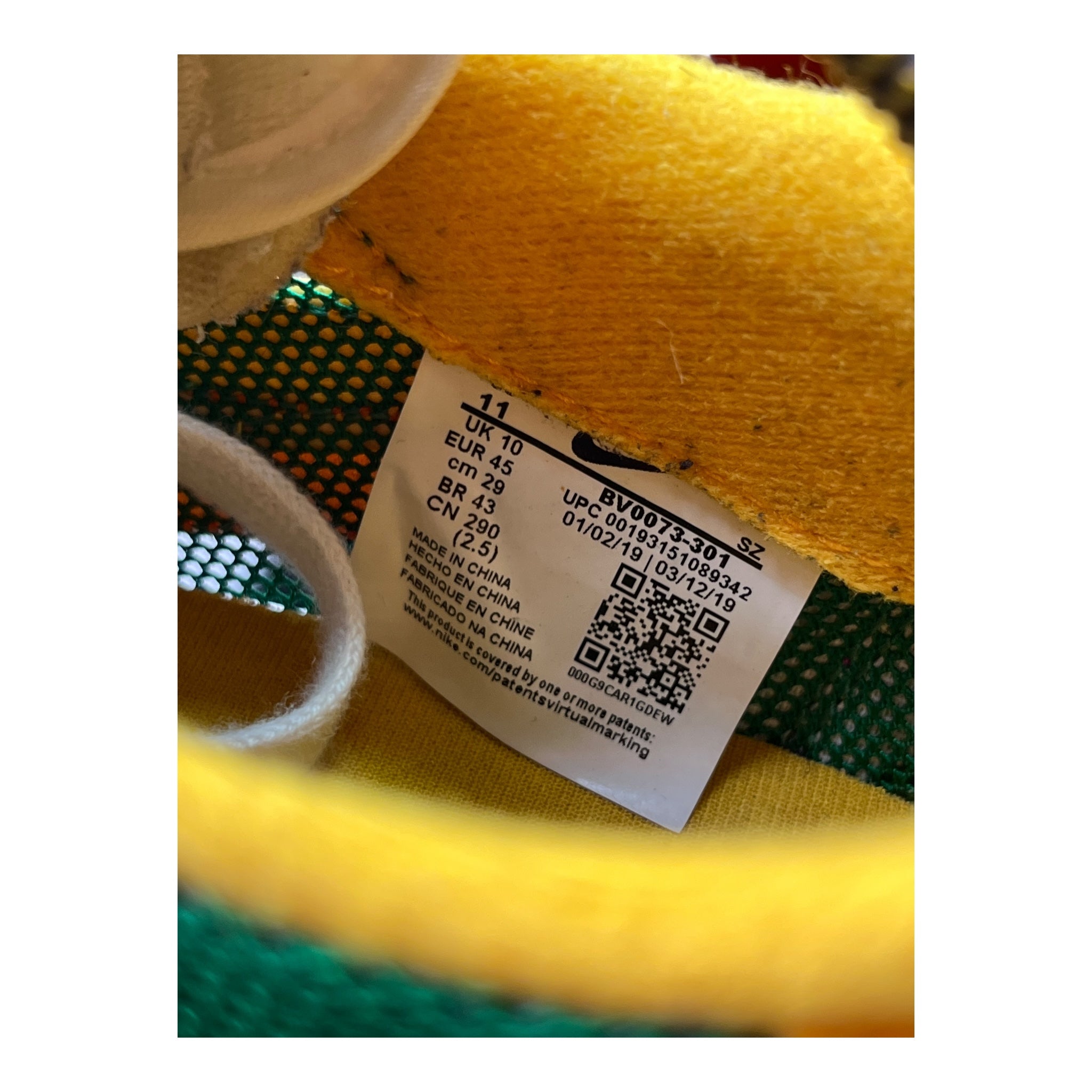 Nike LD Waffle Sacai Pine Green Del Sol (45EU)
