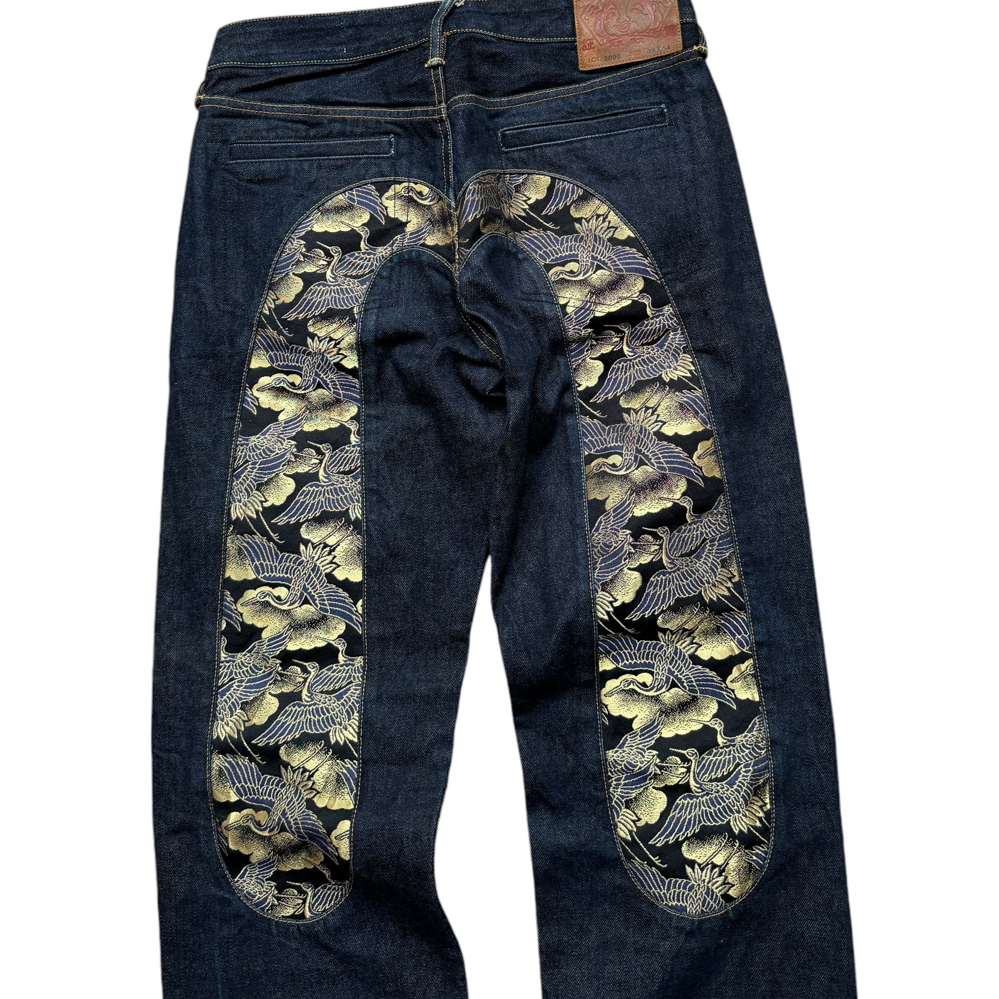 Jean baggy Evisu daicock (M)