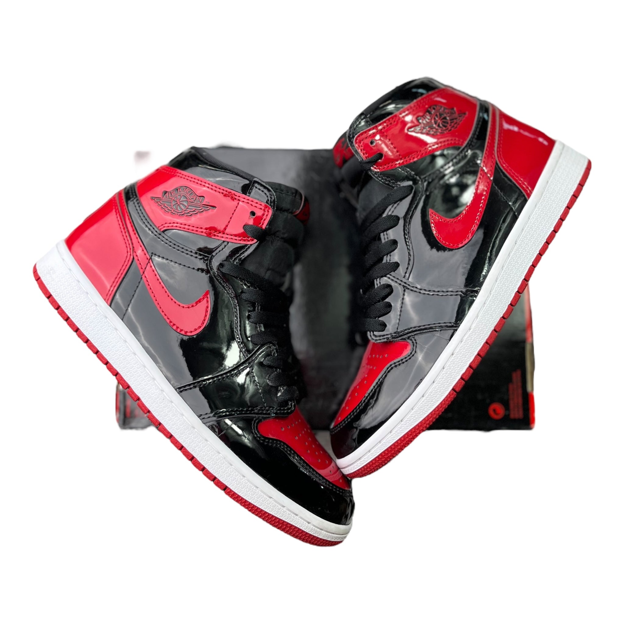 Jordan 1 Retro High OG Patent Bred (42EU)