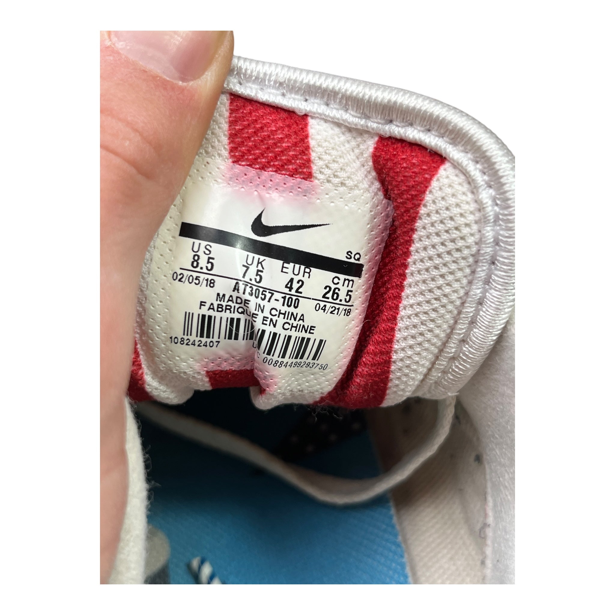 Nike Air Max 1 Parra White Pure Platinium (42EU)