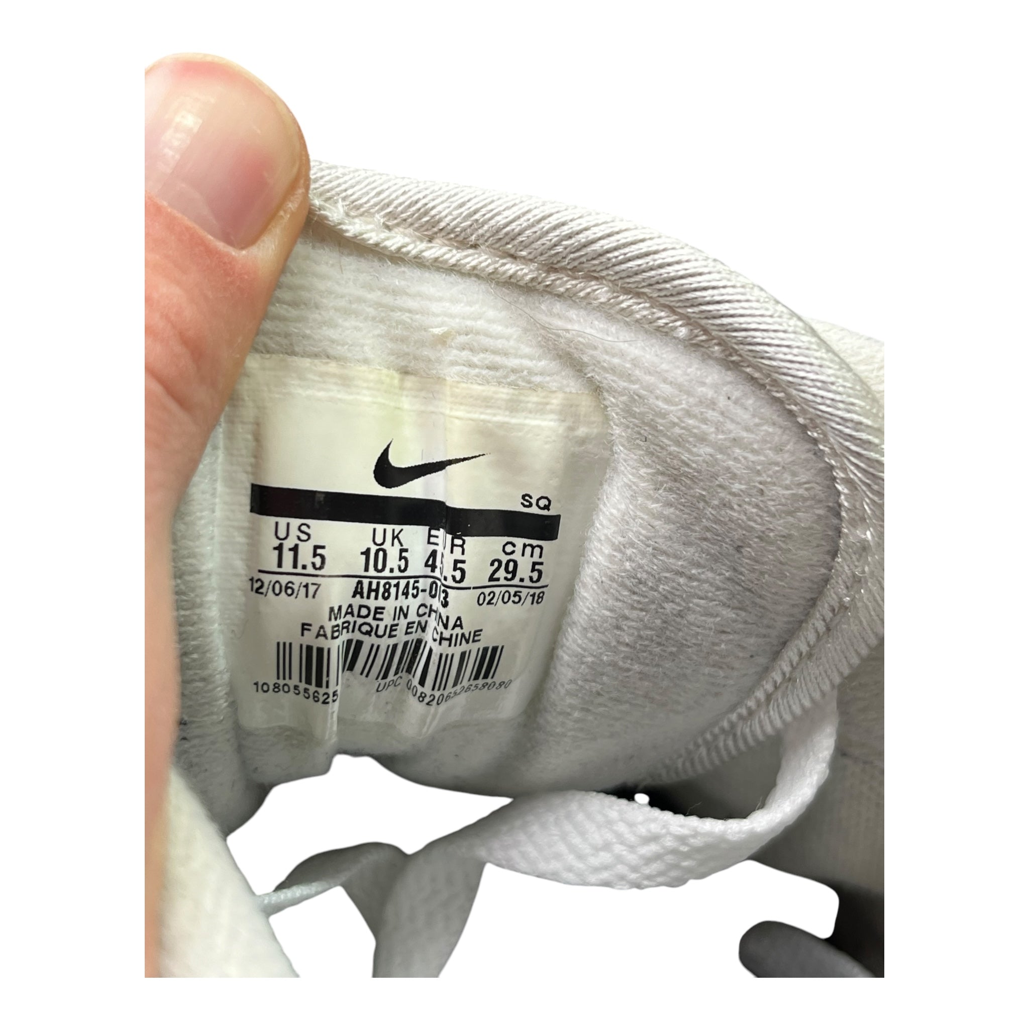 Nike Air Max 1 Wolf Grey (45.5EU)