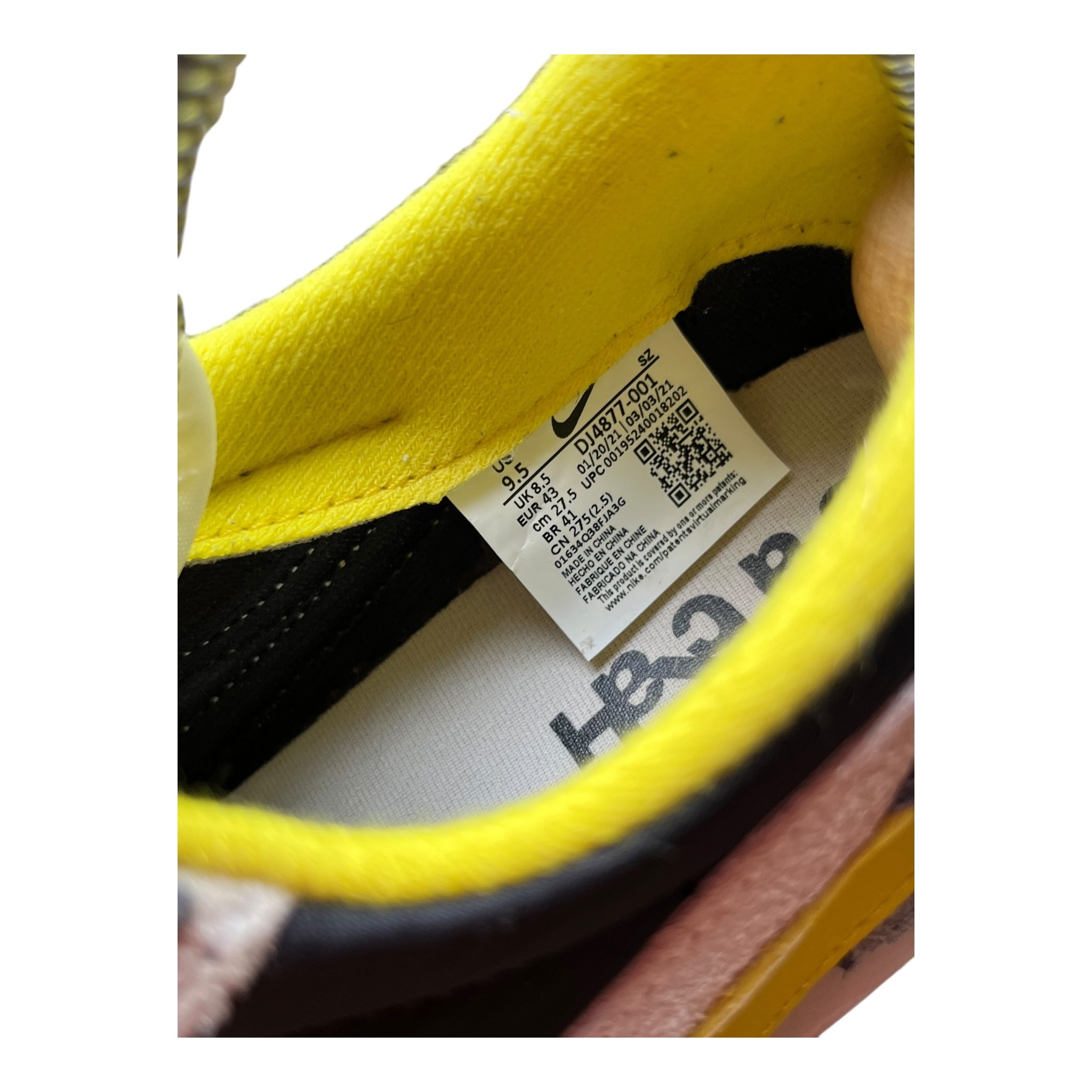 Nike LD Waffle Sacai Undercover Bright Yellow (43EU)