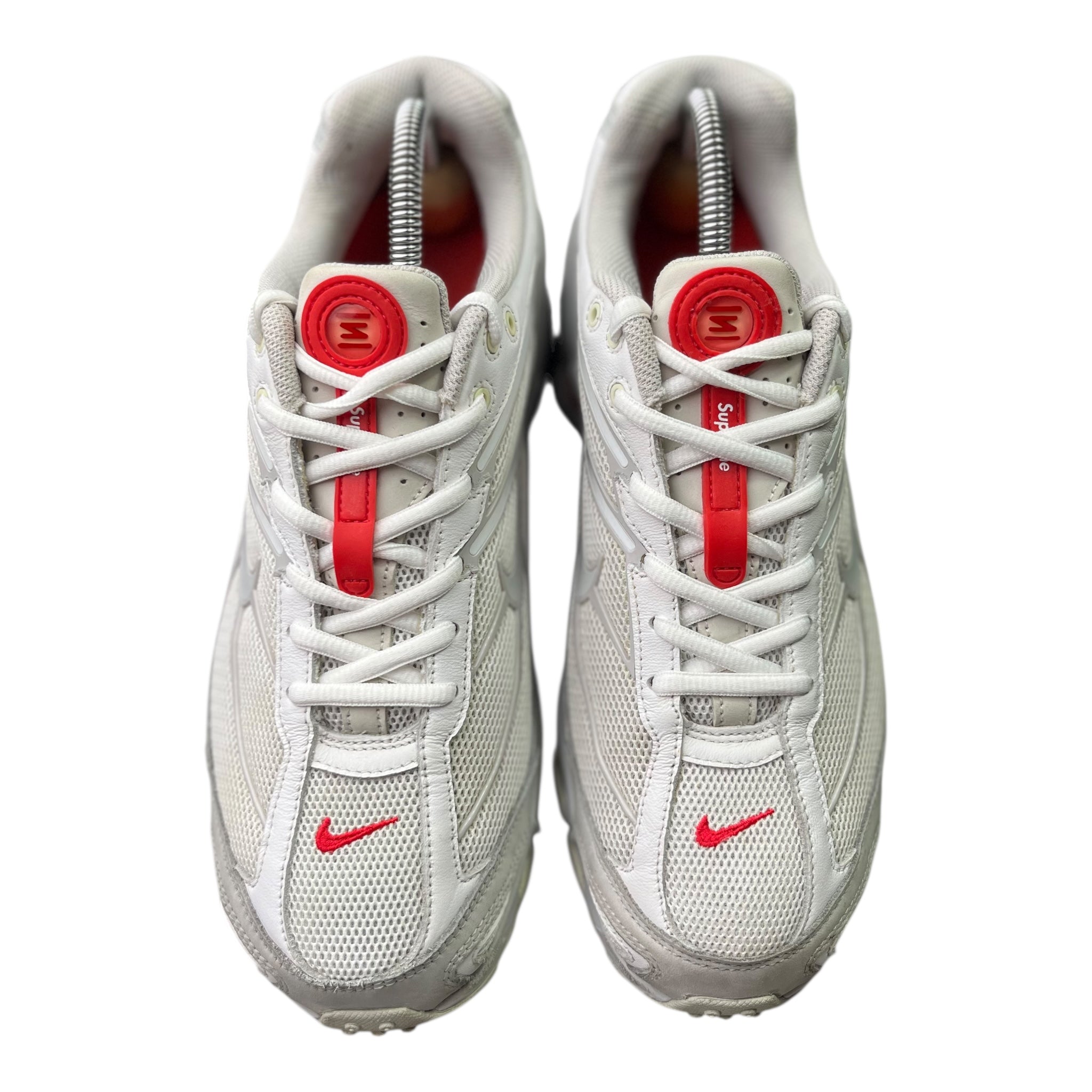 Nike Shox Ride 2 Supreme Weiß Grau Nebel (43EU)