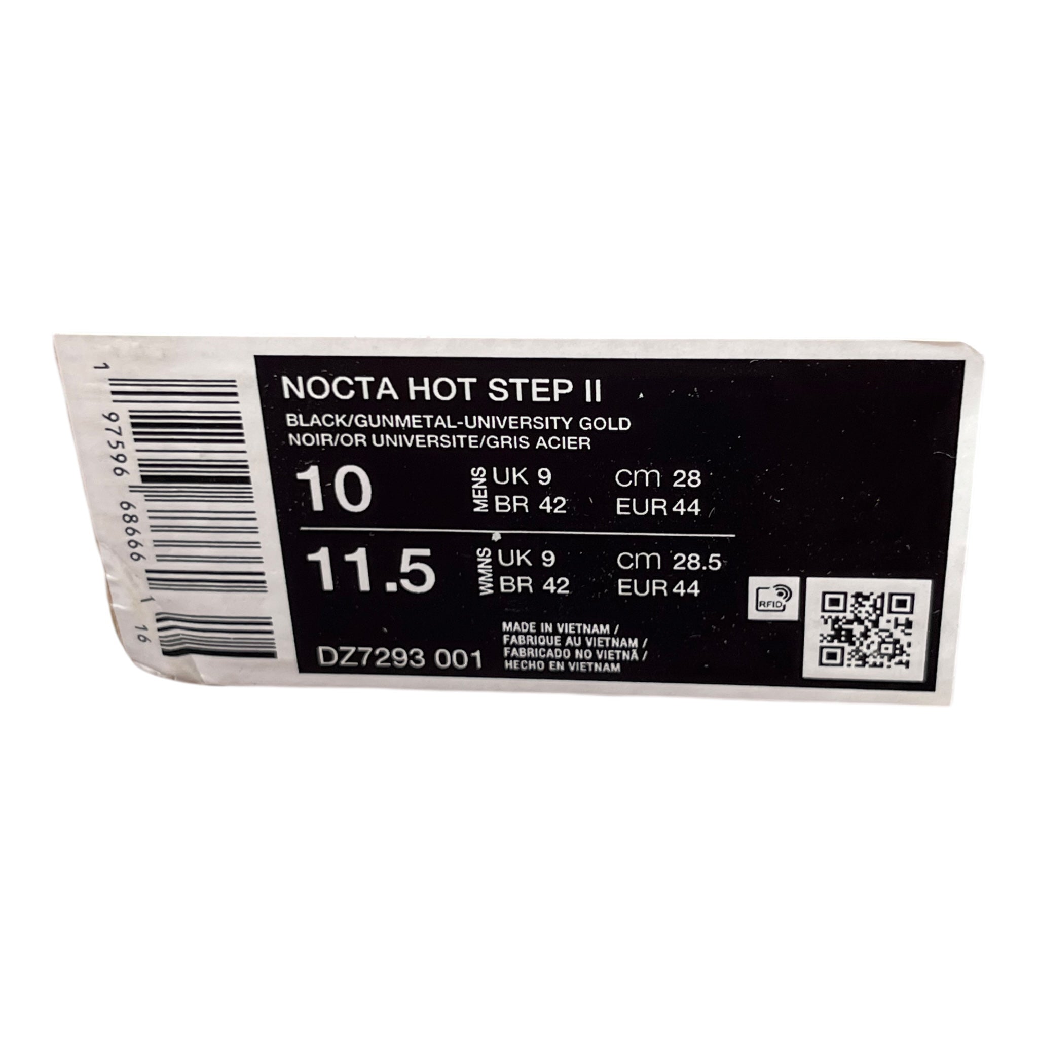 Nike Hot Step 2 Drake Nocta Schwarz (44EU)