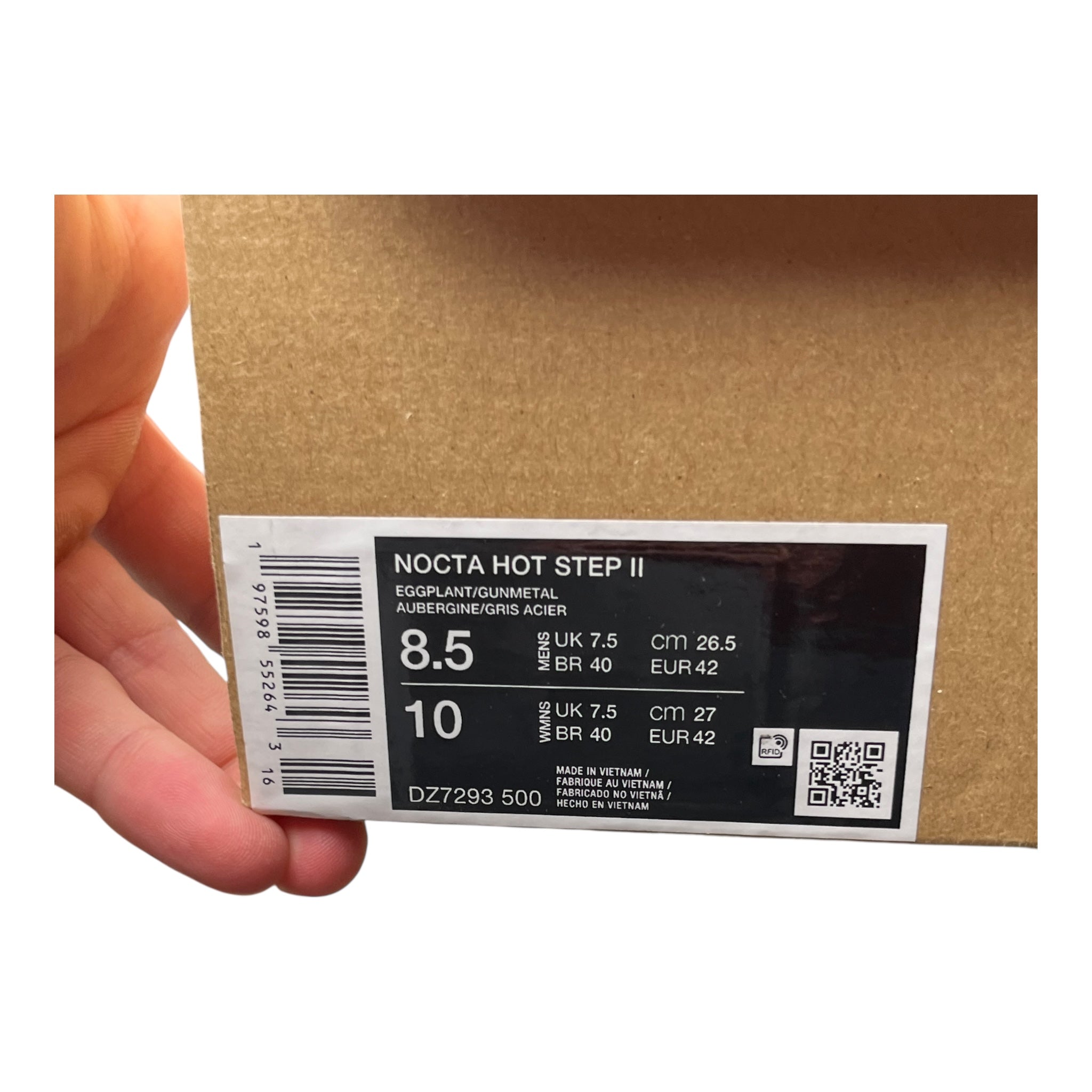 Nike Hot Step 2 Drake Nocta Eggplant (42EU)