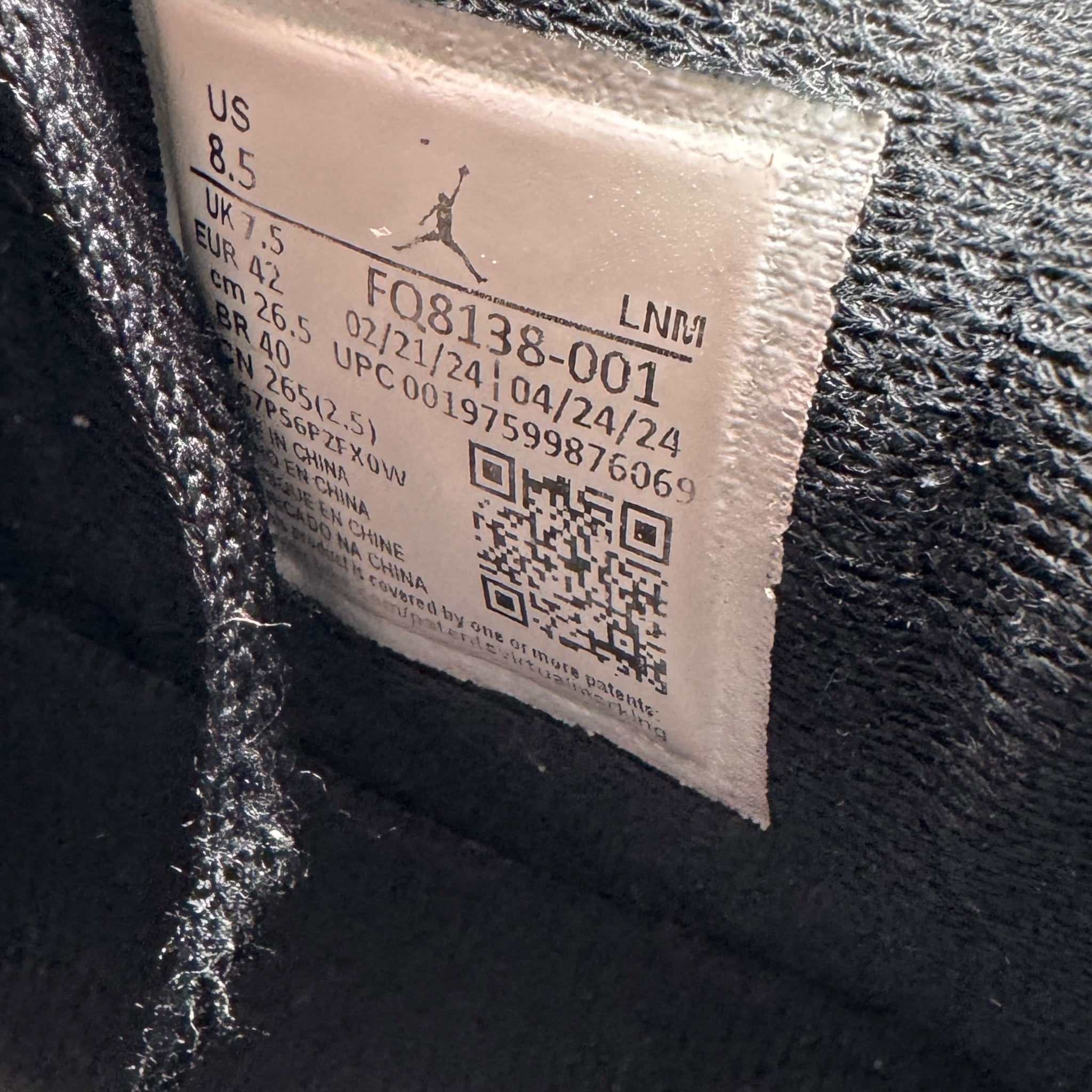 Jordan 4 White Thunder (42EU)