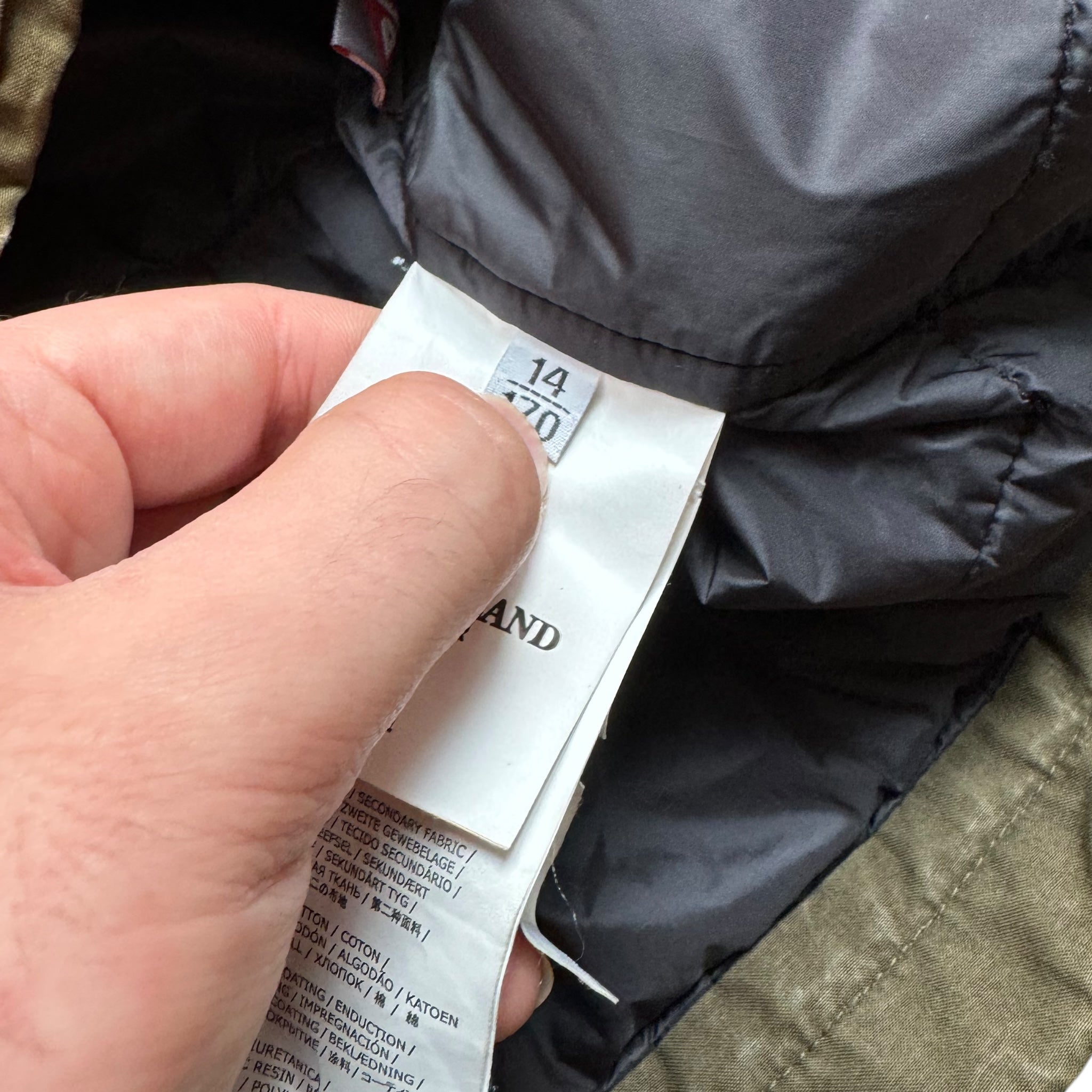 Softshell Stone Island Junior (14Y-S)