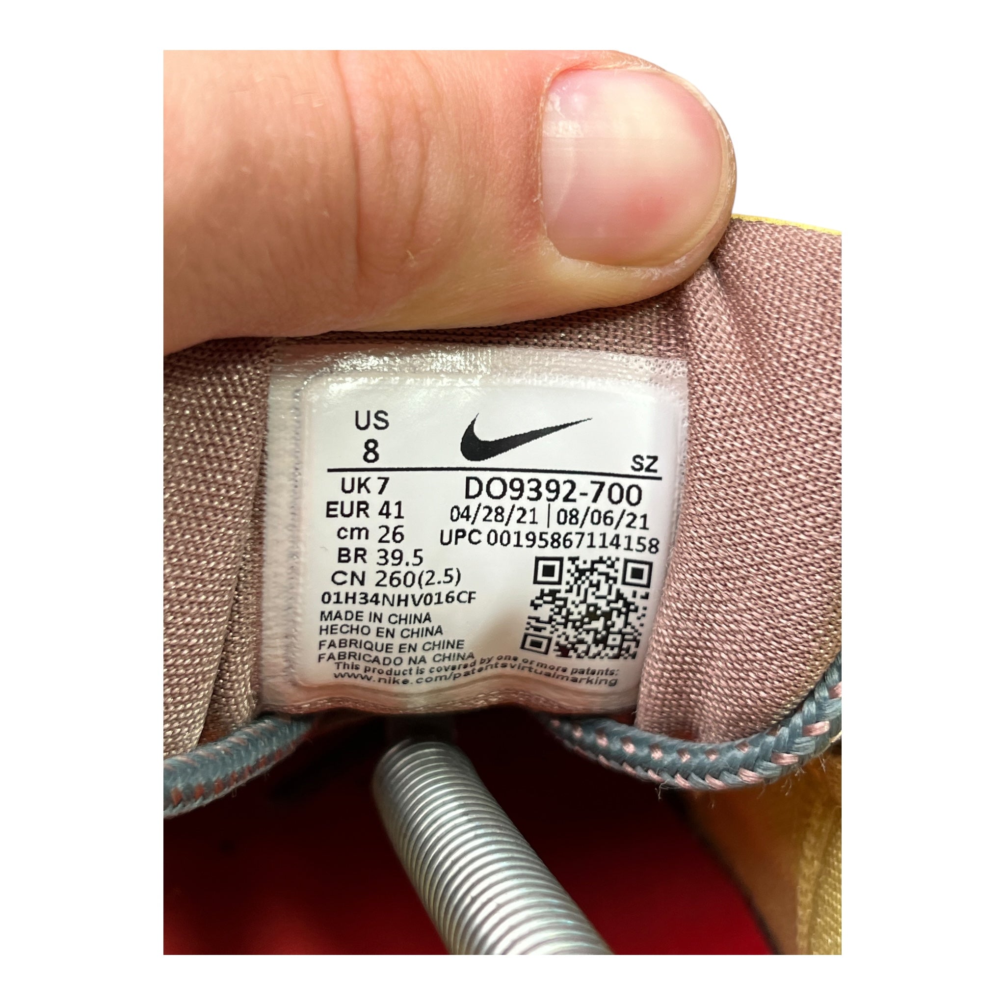 Nike Air Max 1 Travis Scott Cactus Jack Saturn Gold (41EU)