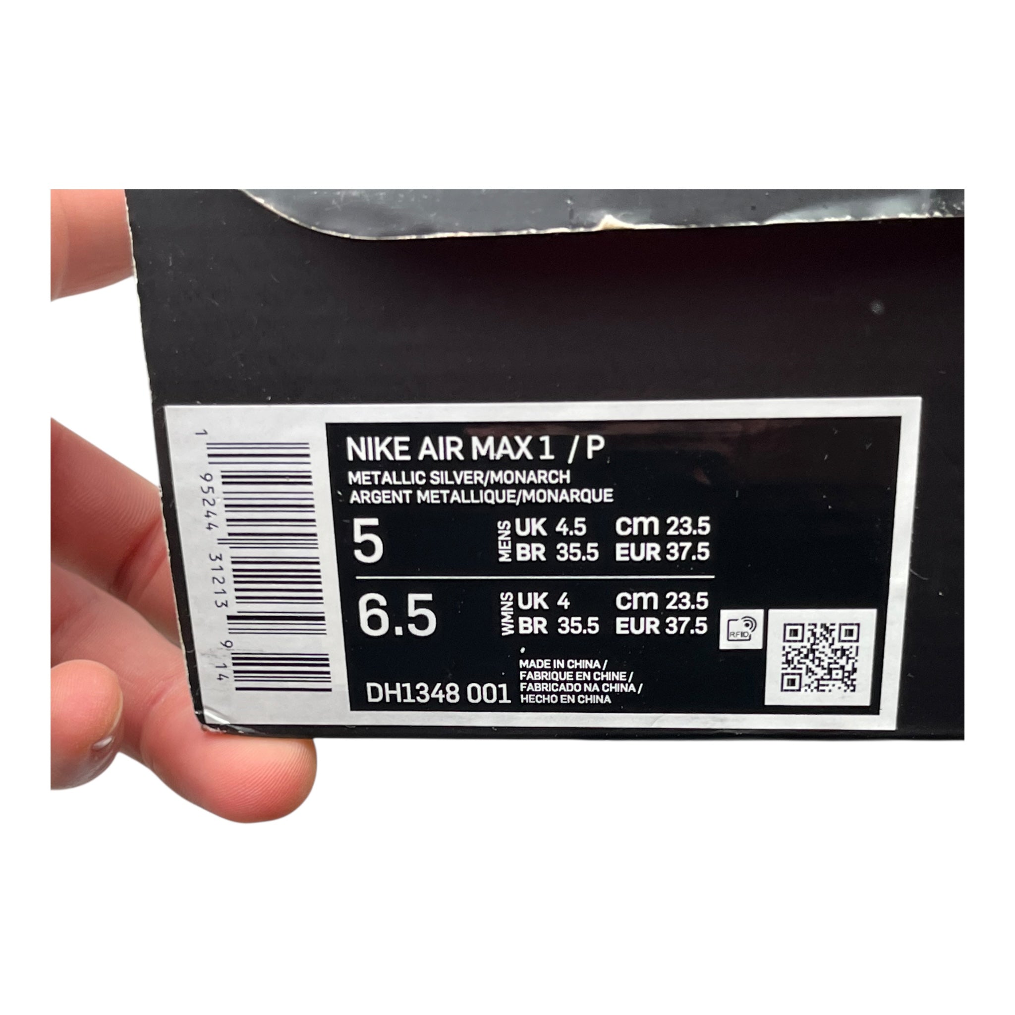 Nike Air Max 1 Patta Monarch (37.5EU)
