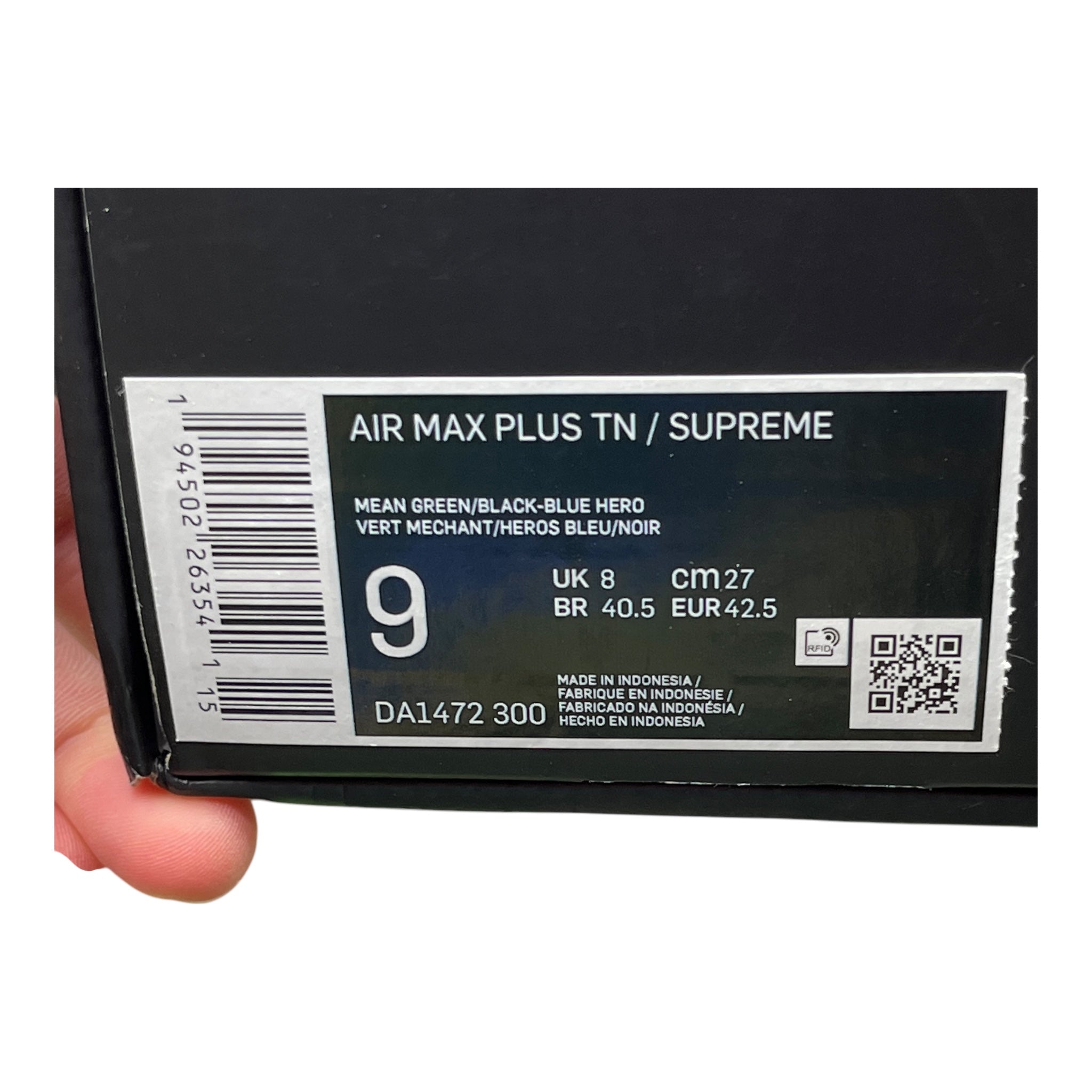 Nike Air Max Plus Tn Supreme Mean Green (42.5EU)