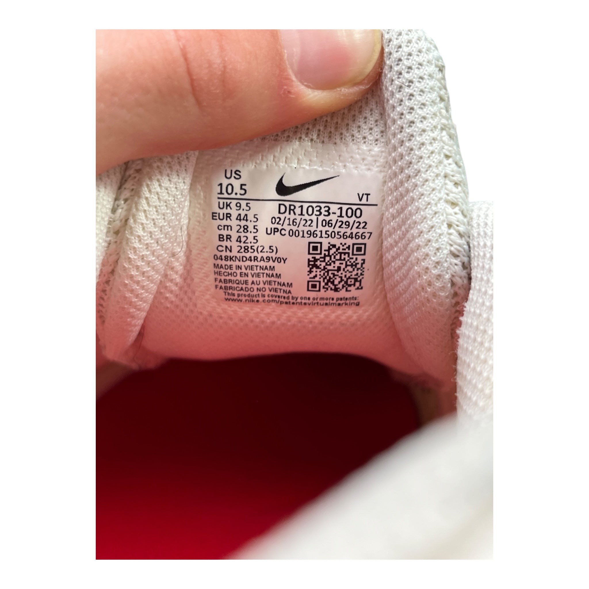 Nike Air Max 98 Supreme TL White (44.5EU)