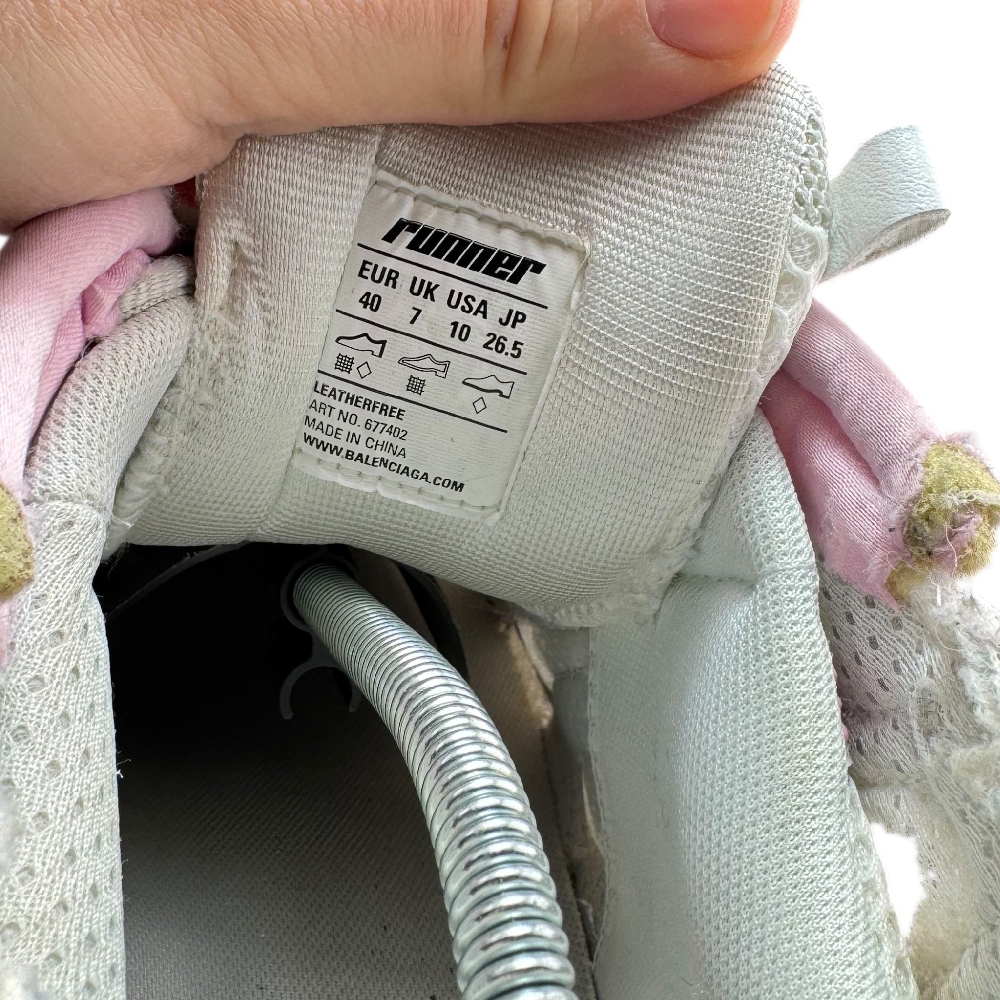 Balenciaga Runner Pink (40EU)