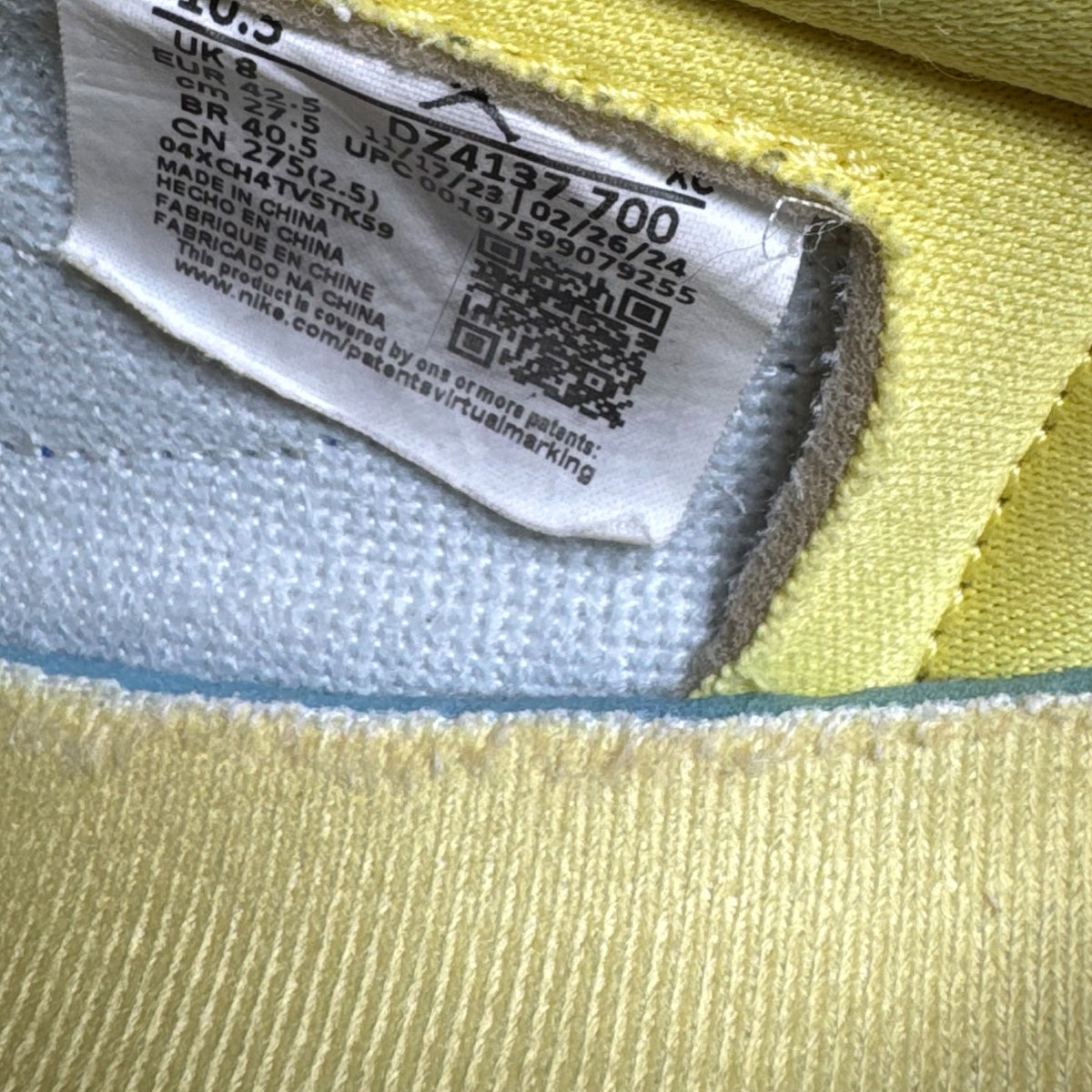 Jordan One Low Travis Scott Canary (42.5EU)