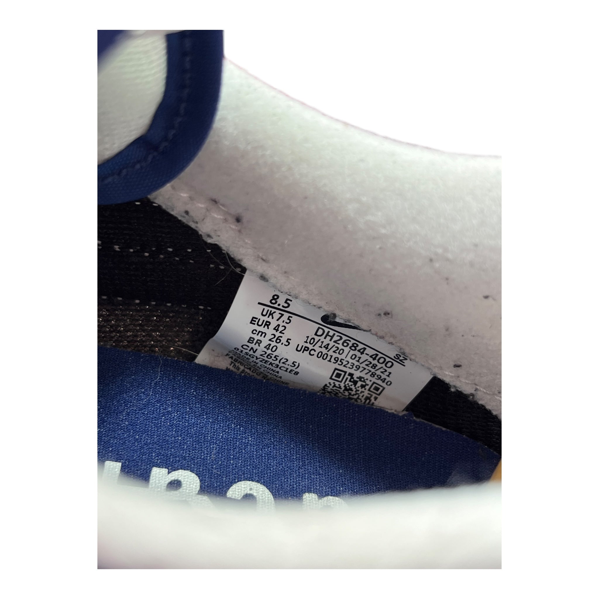 Nike LD Waffle Sacai Fragment Blau (42EU)