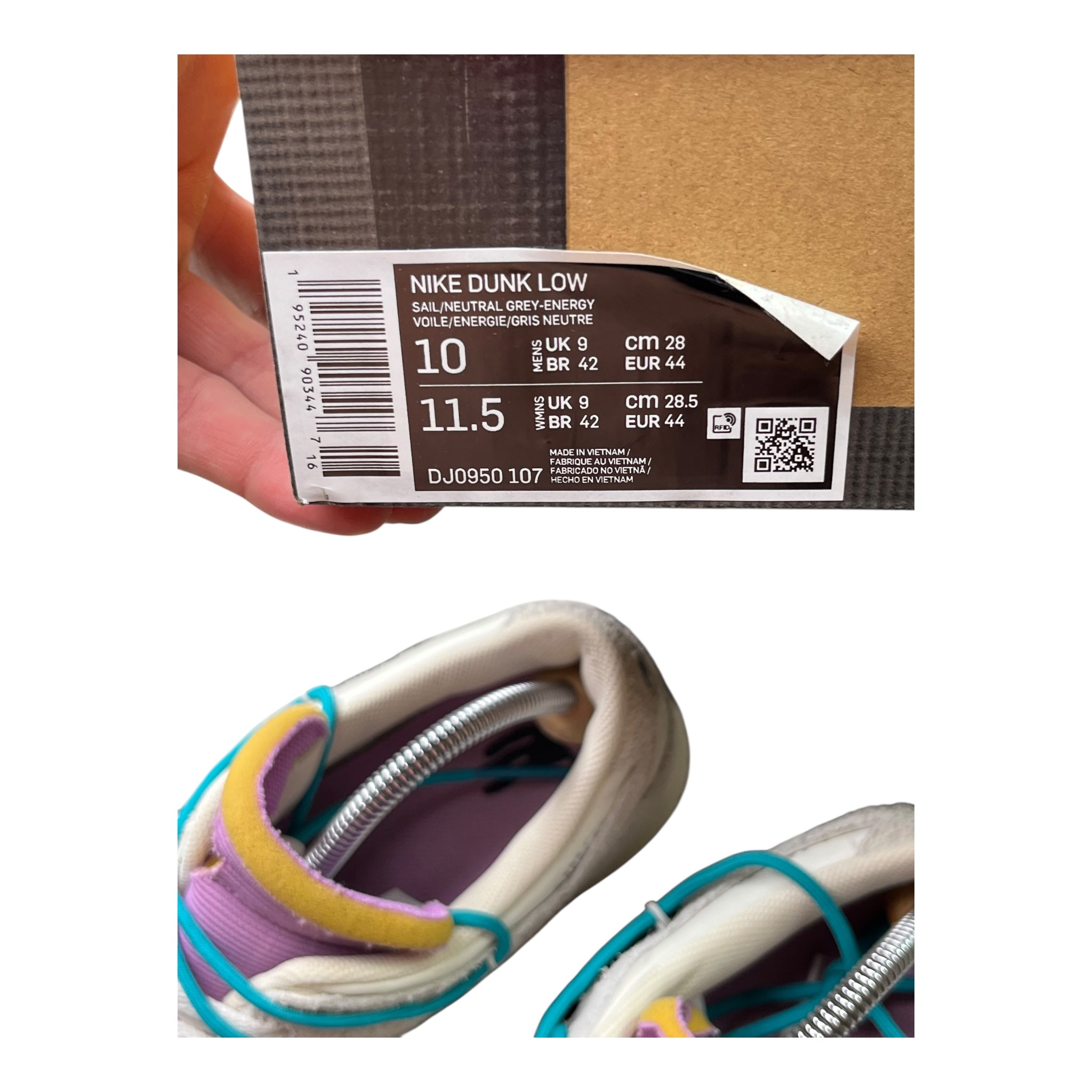 Nike Dunk Low Off-White Lot 36 (44EU)