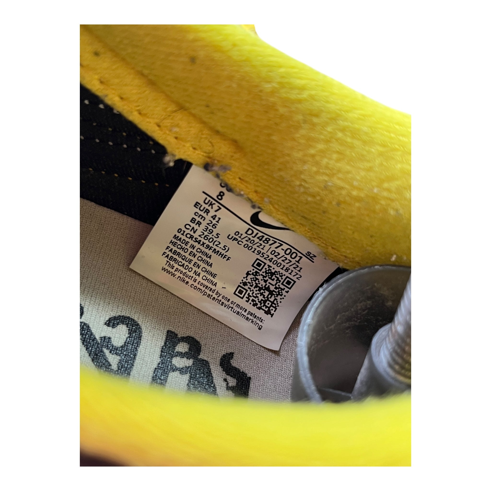 Nike LD Waffle Sacai Undercover Bright Yellow (41EU)