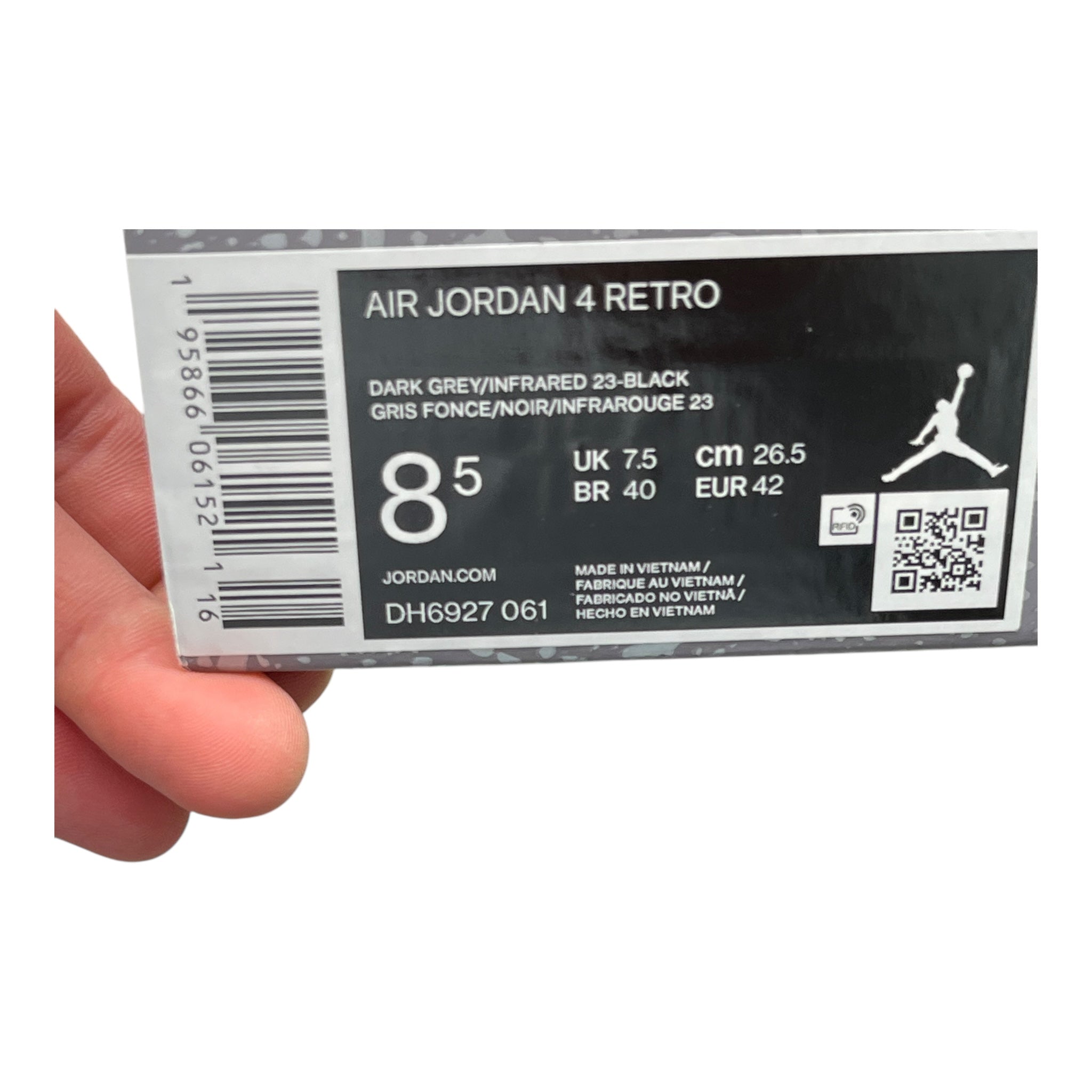 Jordan 4 Retro Infrared (42EU)