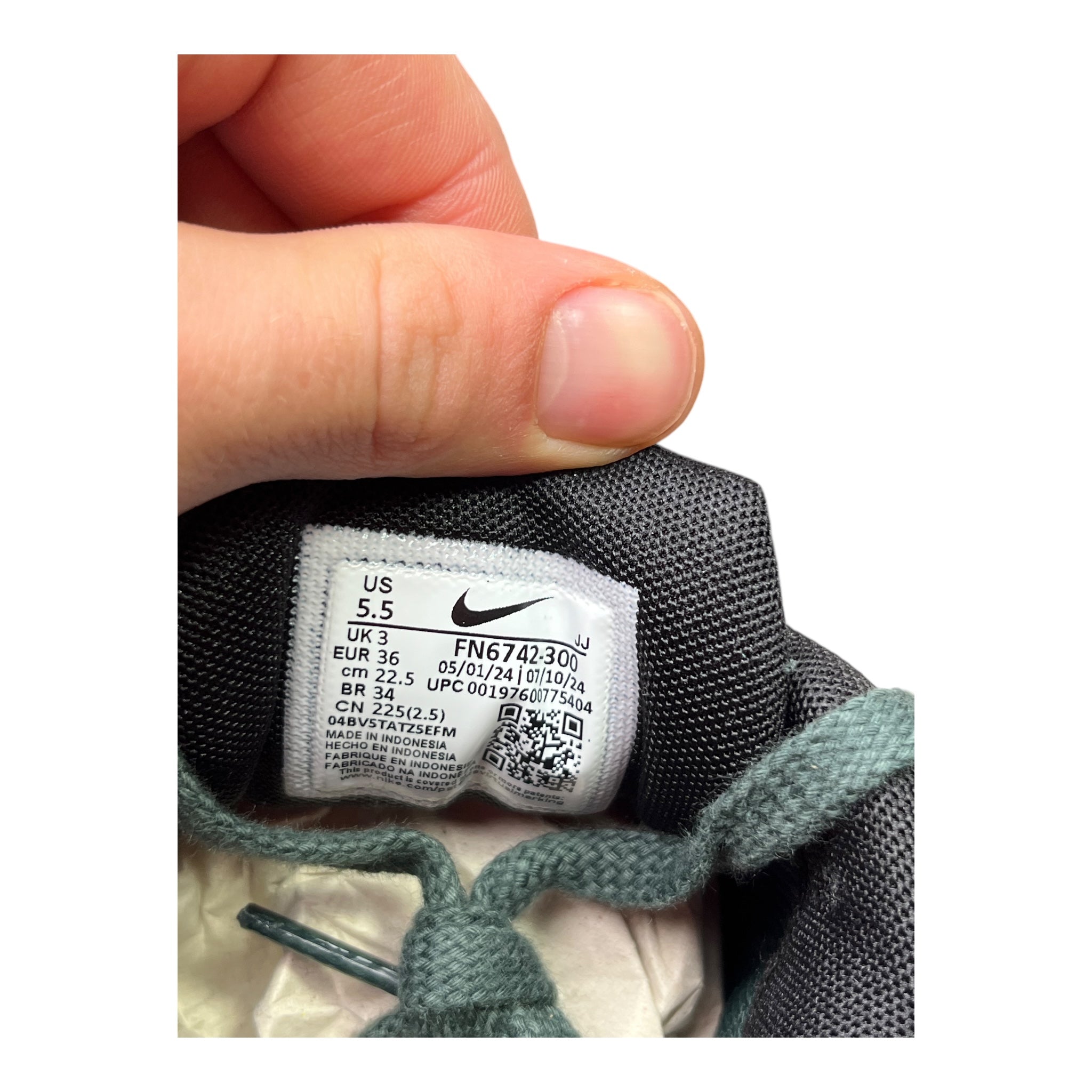 Nike Zoom Vomero 5 Green (36EU)