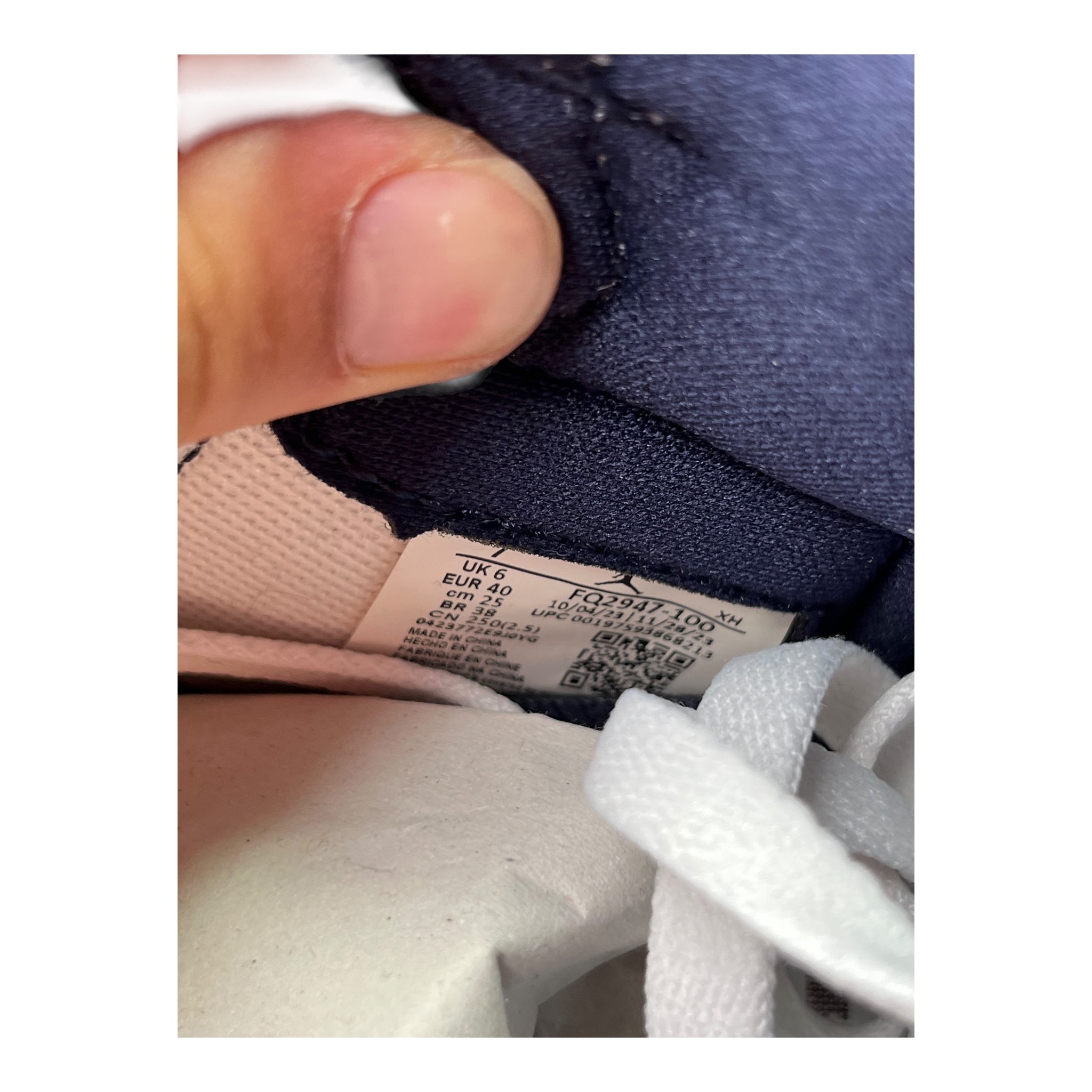 Jordan 1 Retro High OG Sp Denim Obsidian (40EU)